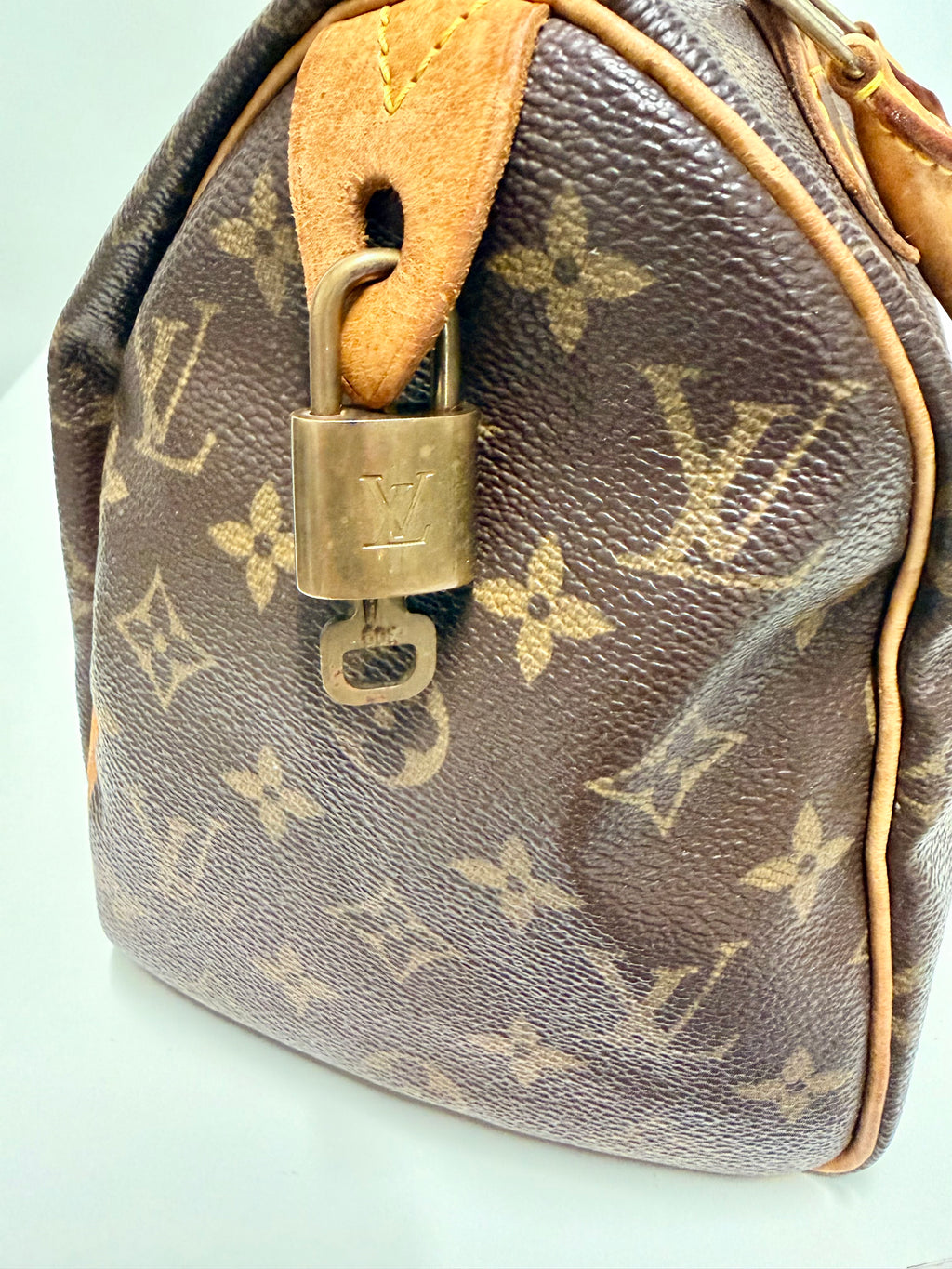 Louis Vuitton Speedy 25 Monogram Vintage 1999 Handbag