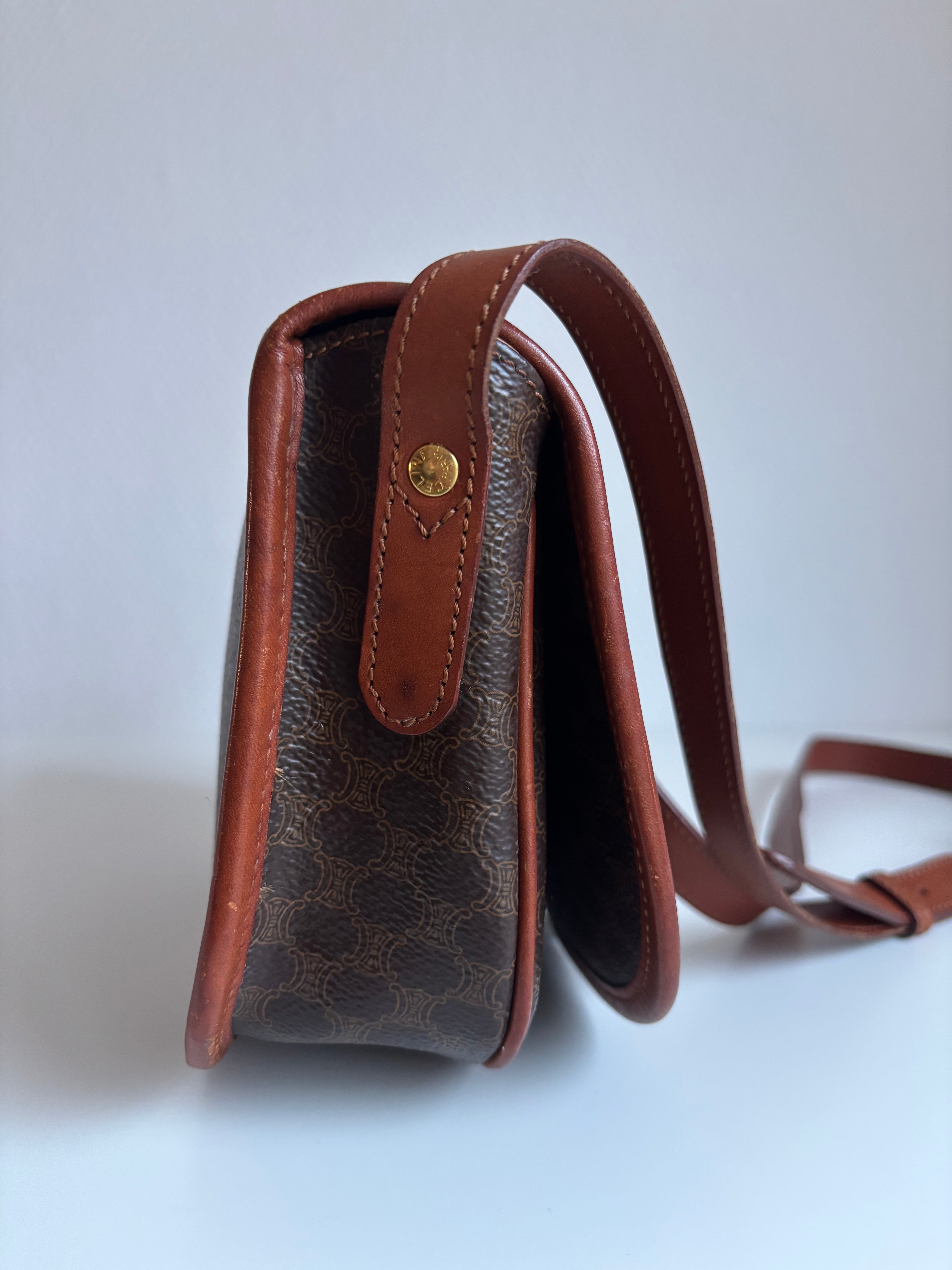 Celine Vintage 90s Brown Crossbodybag