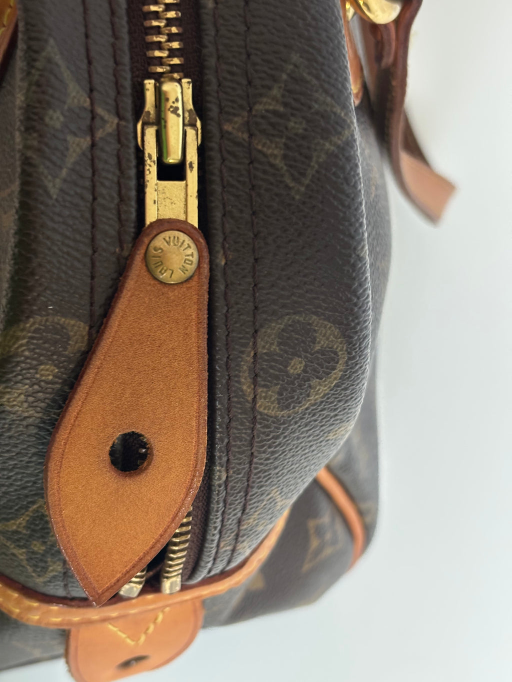 Louis Vuitton Montorgueil PM Monogame Brown Shoulder Bag