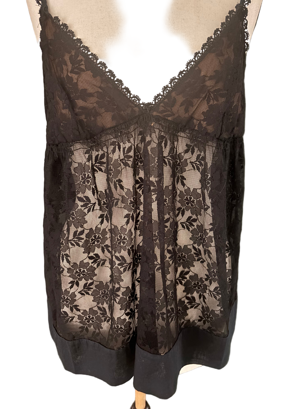 Dolce & Gabbana Black Lace Top – Size IT 44 / EU 38–40