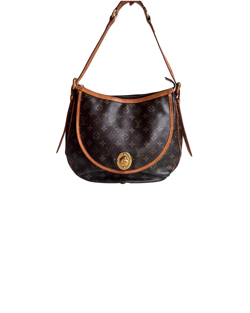 Louis Vuitton Tulum GM Monogram Brown Shoulder Bag