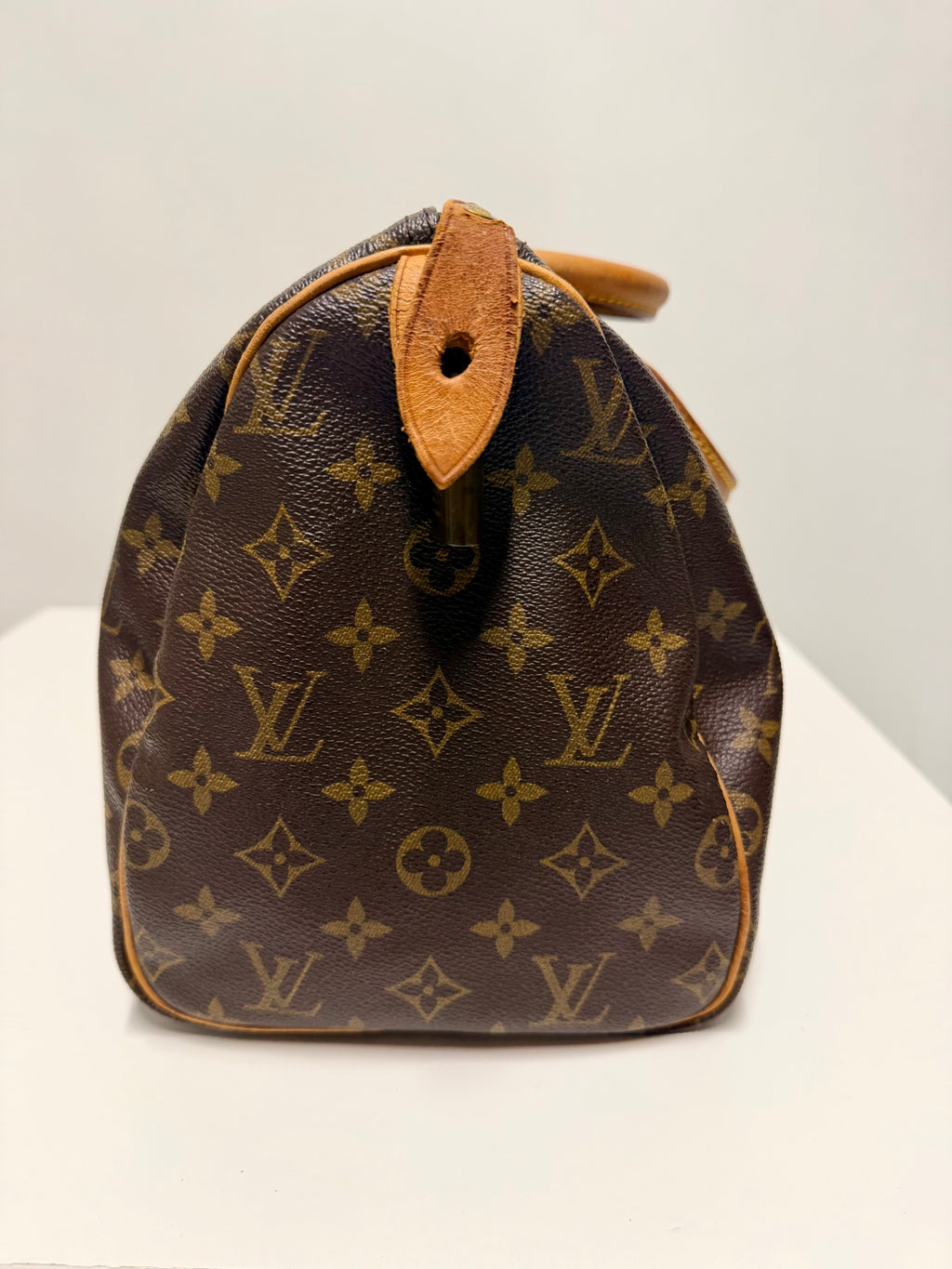 Louis Vuitton Speedy 30 Monogram Vintage 1991 Handbag