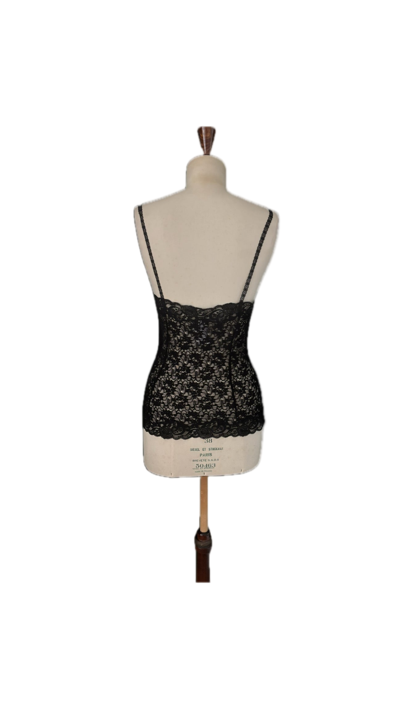 Dolce & Gabbana Vintage 90s Black Lace Top – Size IT 42 (EU M)