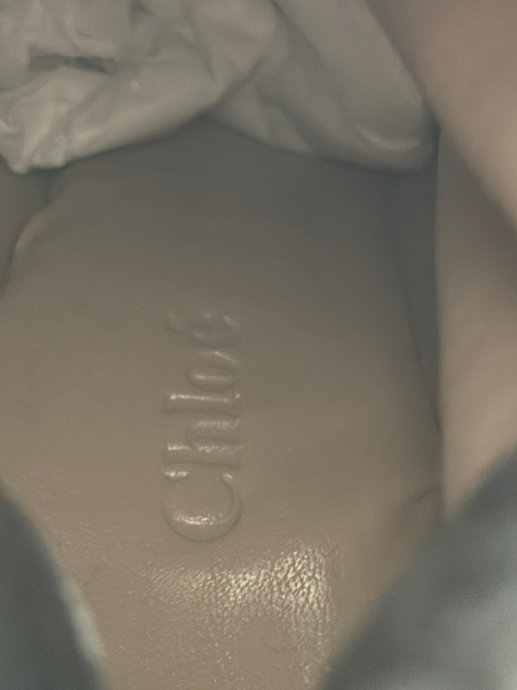 Chloé Anthracite Leather Ankle Boots – Size 37