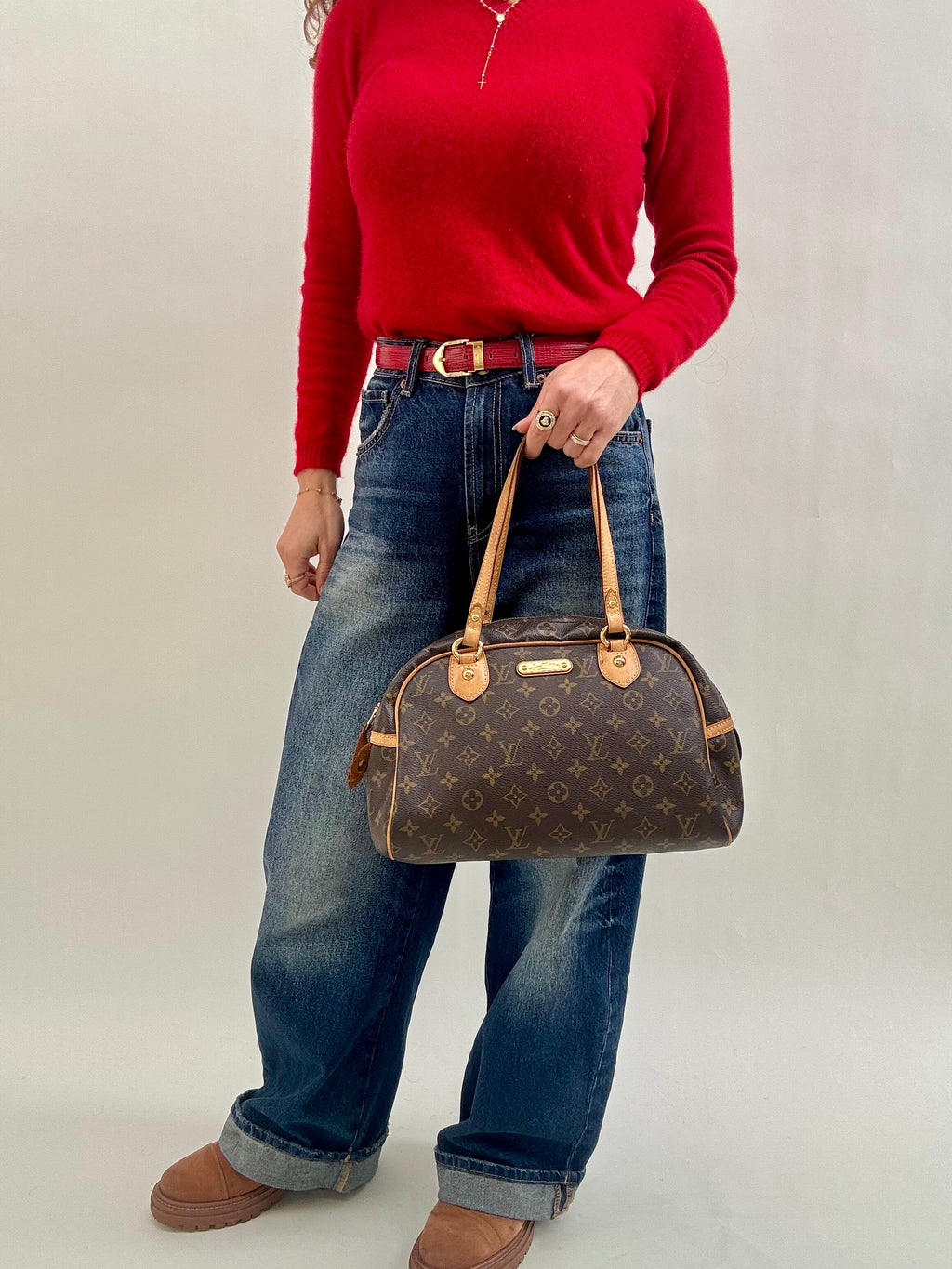 Louis Vuitton Montorgueil PM Monogram Vintage 2008 Made in France