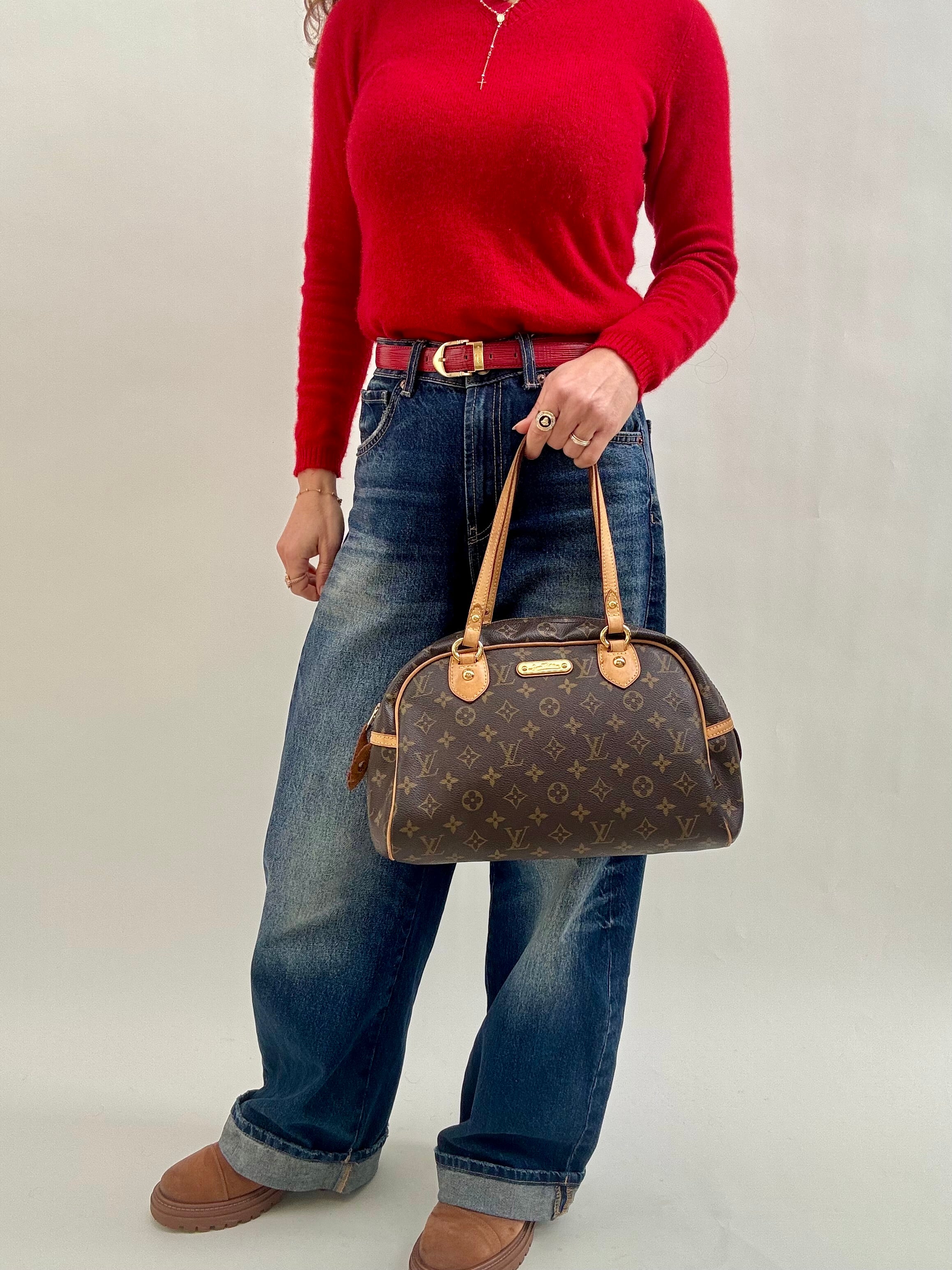 Louis Vuitton Montorgueil PM Monogram Vintage 2008 Made in France