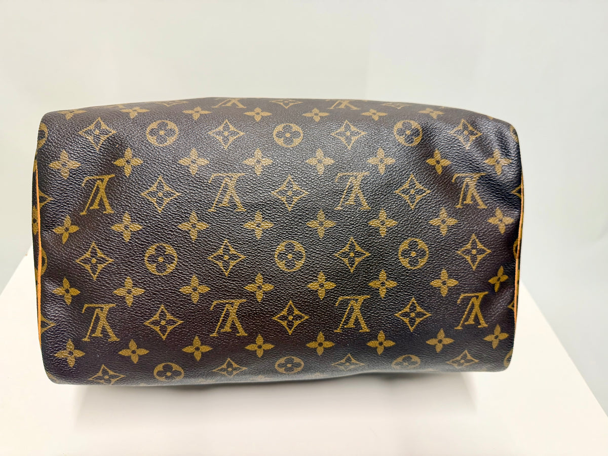 Louis Vuitton Speedy 30 Monogram Vintage 1991 Handbag