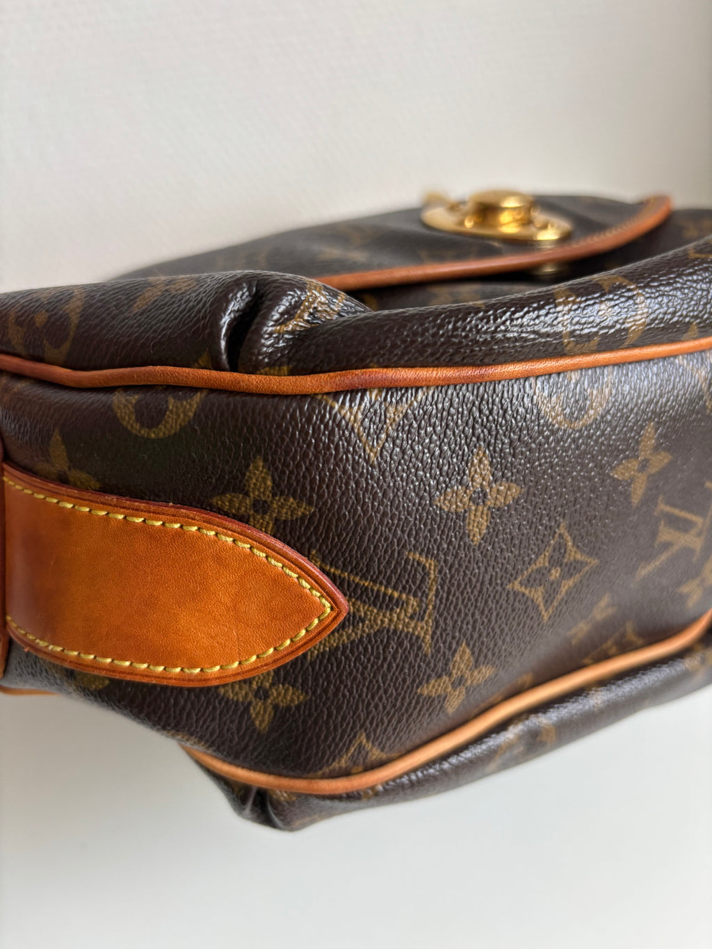 Louis Vuitton Tulum GM Monogram Brown Shoulder Bag