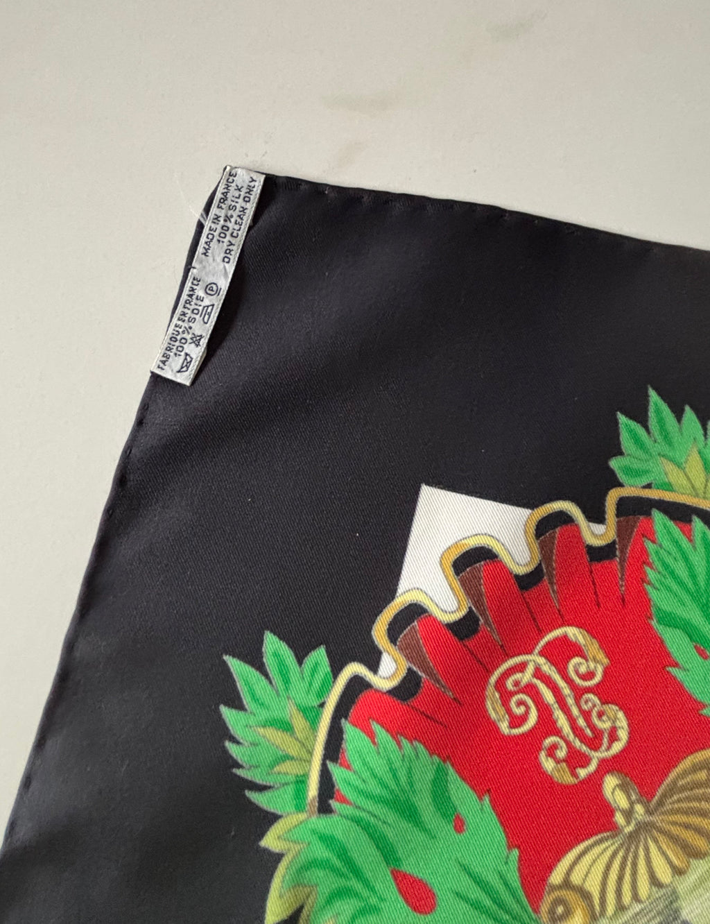 Hermes Vintage Silk Sjaal 90x90cm