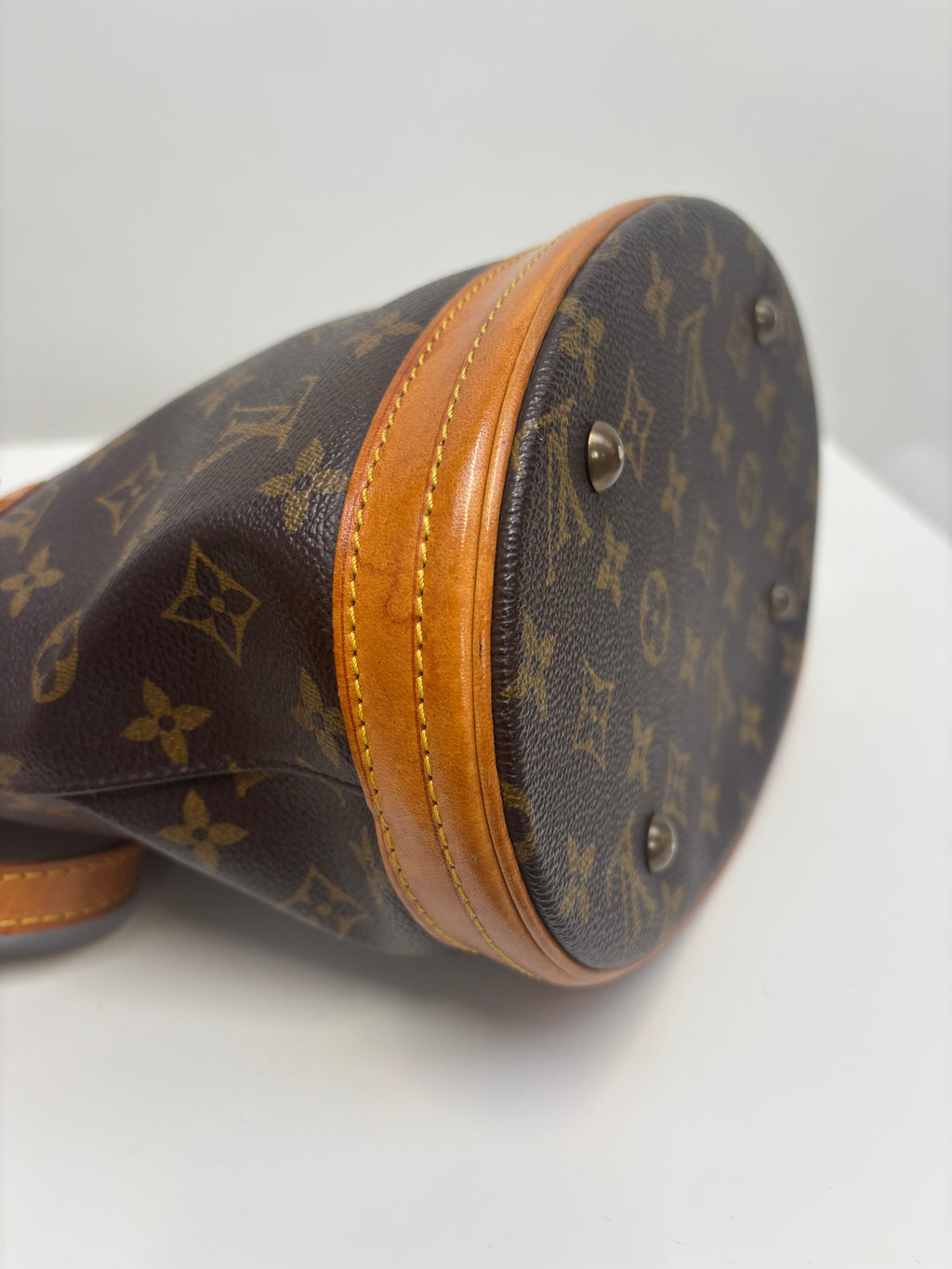 Louis Vuitton Tote Bag Bucket PM Brown Monogram