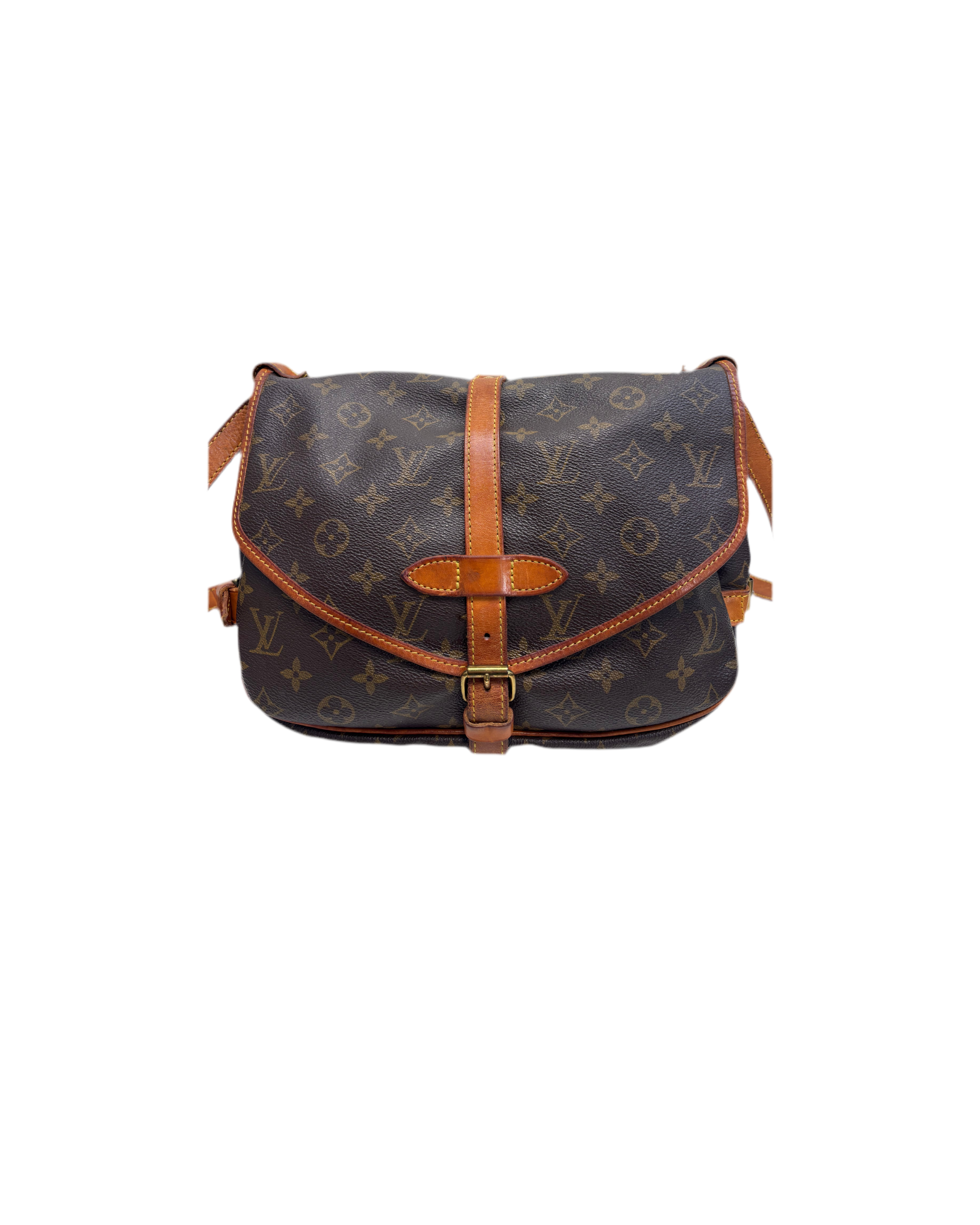 Louis Vuitton Saumur 30 Brown Monogram Crossbody Bag