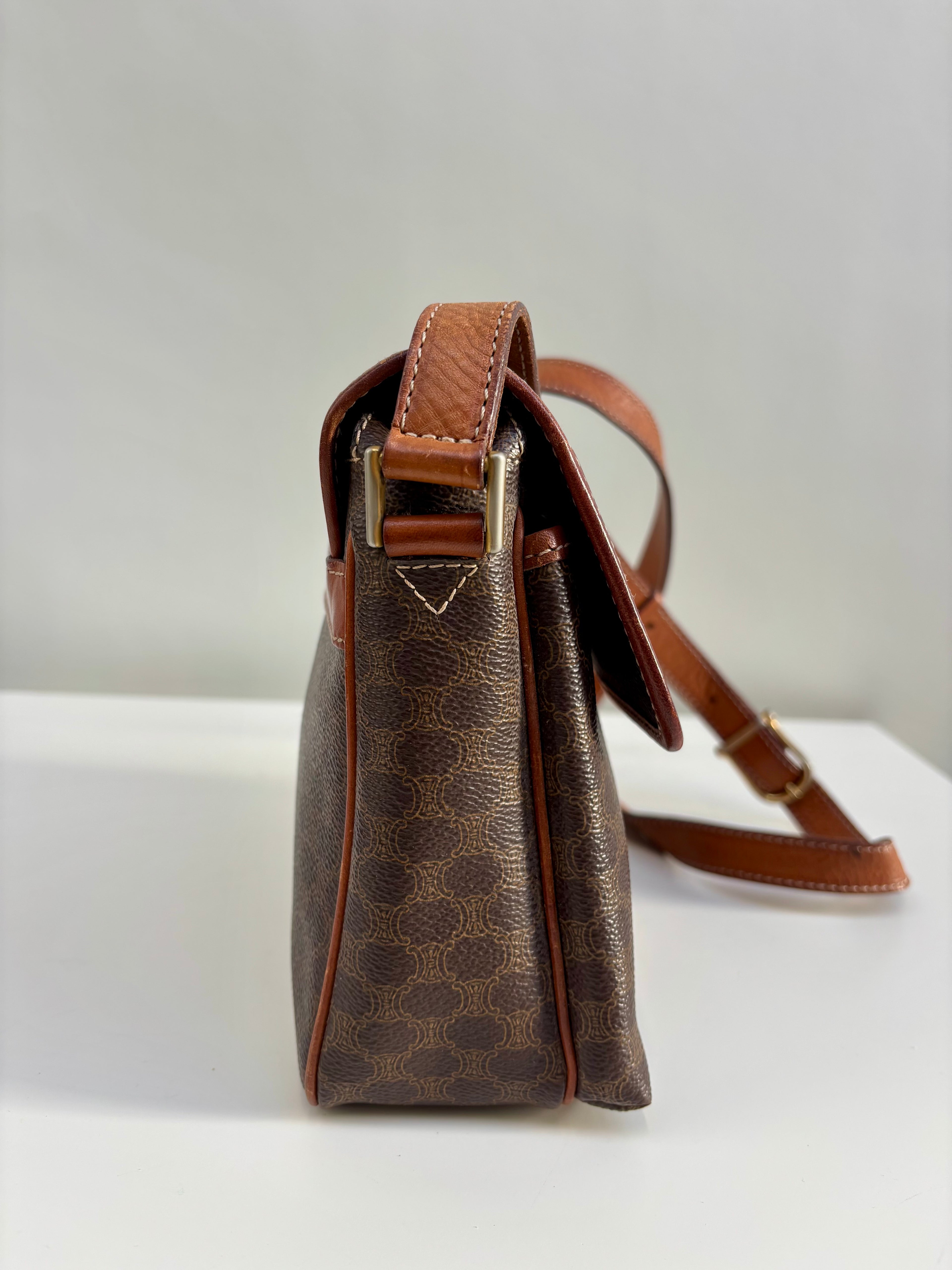Celine Vintage 90’s Brown Crossbodybag