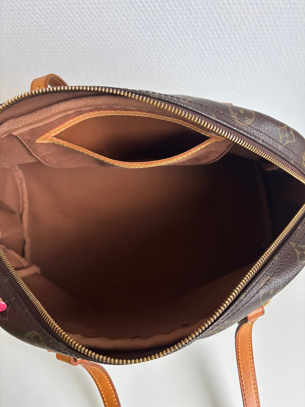 Louis Vuitton Montorgueil PM Monogame Brown Shoulder Bag