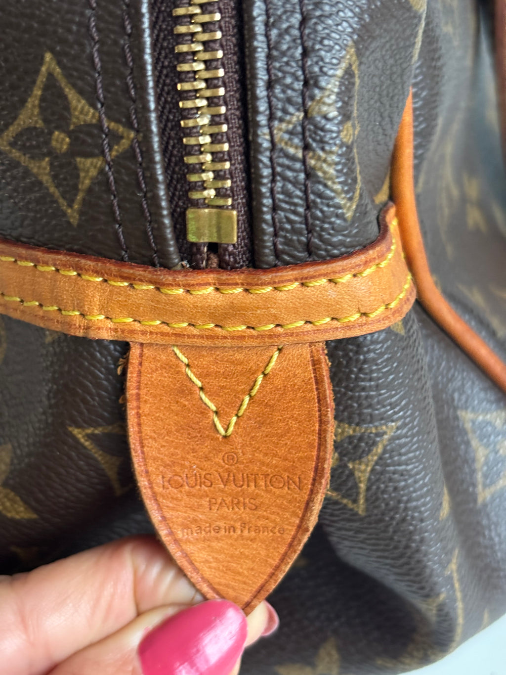 Louis Vuitton Montorgueil PM Monogame Brown Shoulder Bag