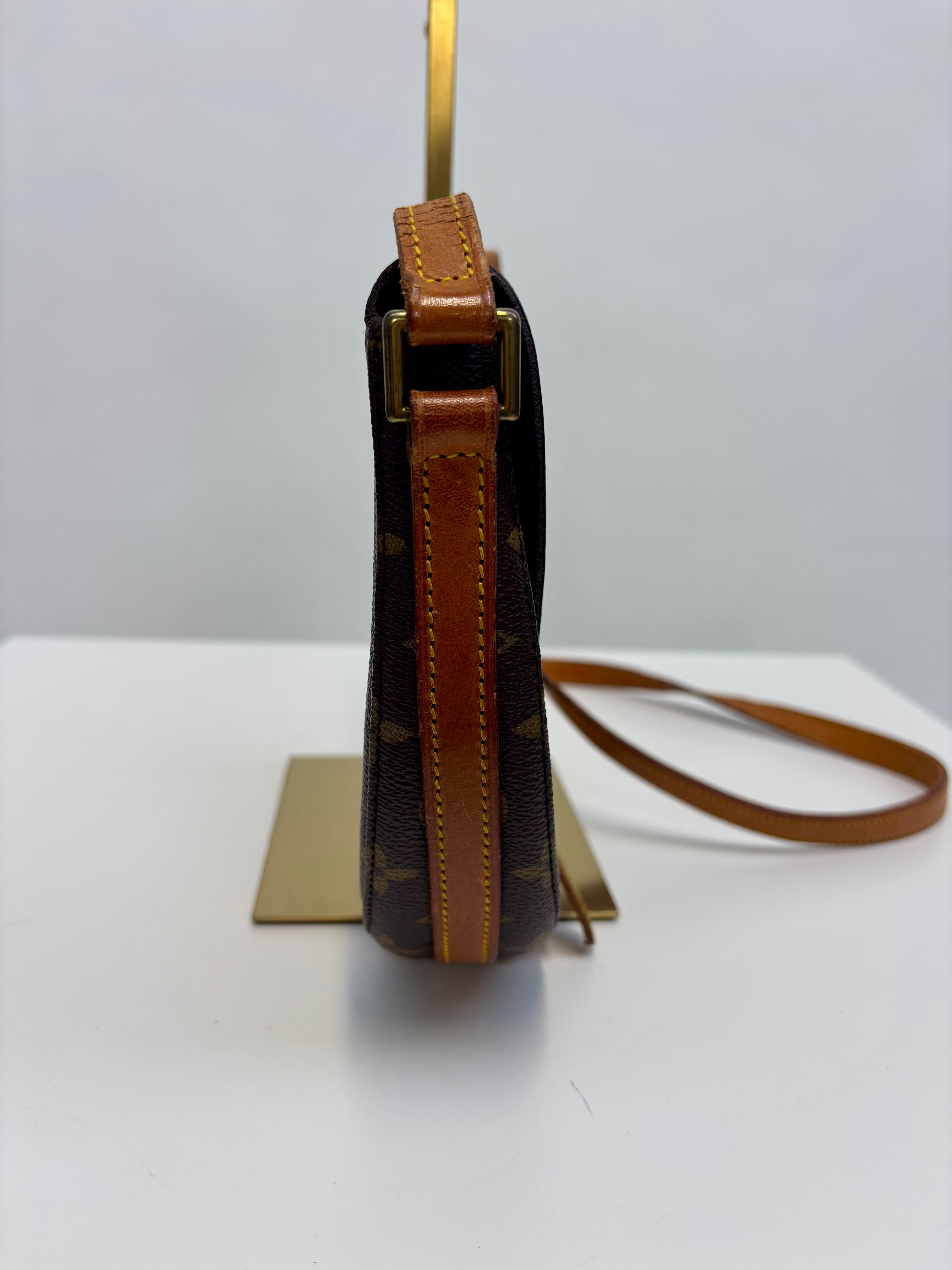 Louis Vuitton Chantilly PM Monogram Crossbody Bag 1988 Vintage Made in France