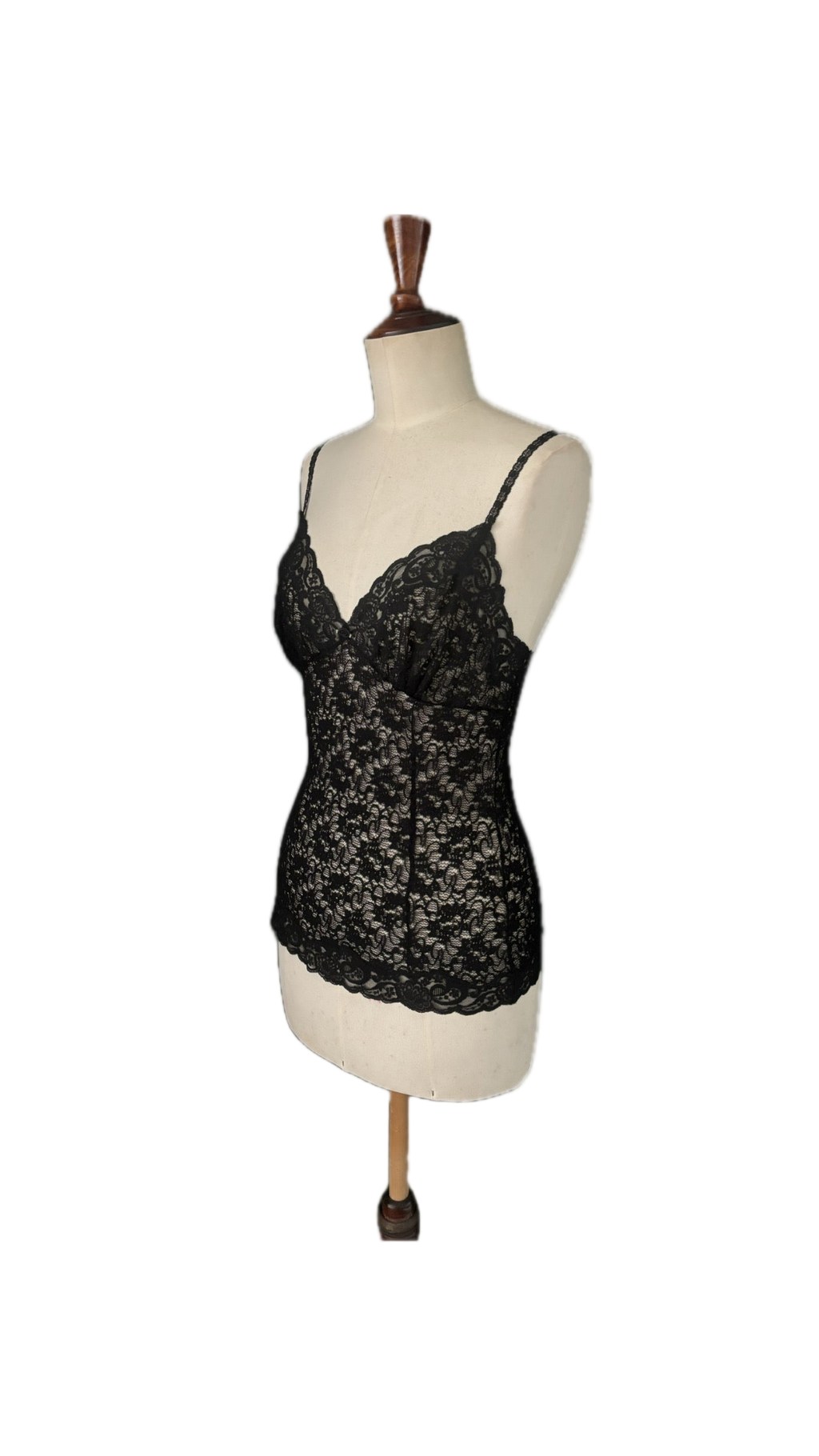 Dolce & Gabbana Vintage 90s Black Lace Top – Size IT 42 (EU M)