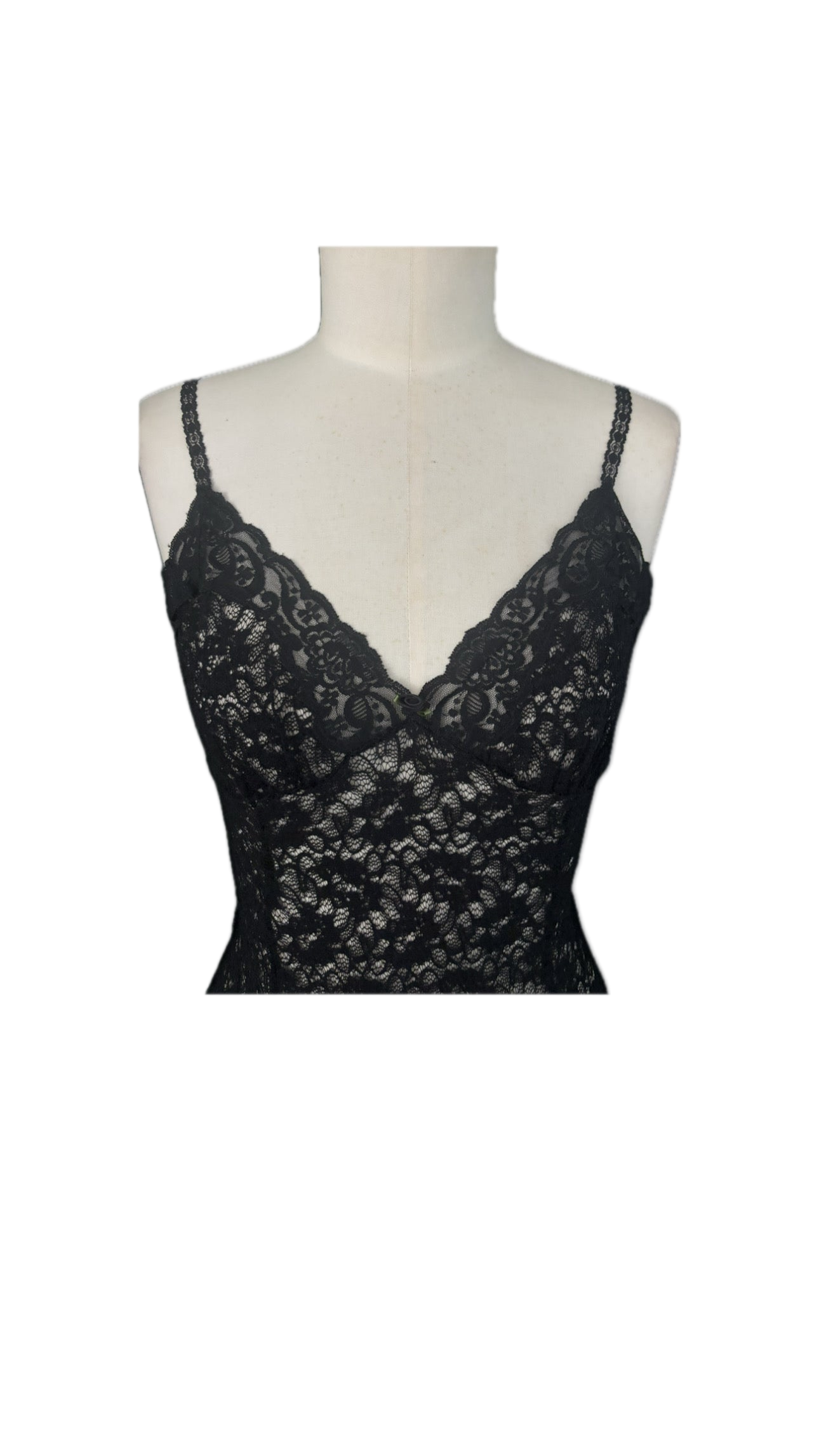 Dolce & Gabbana Vintage 90s Black Lace Top – Size IT 44 (EU M)