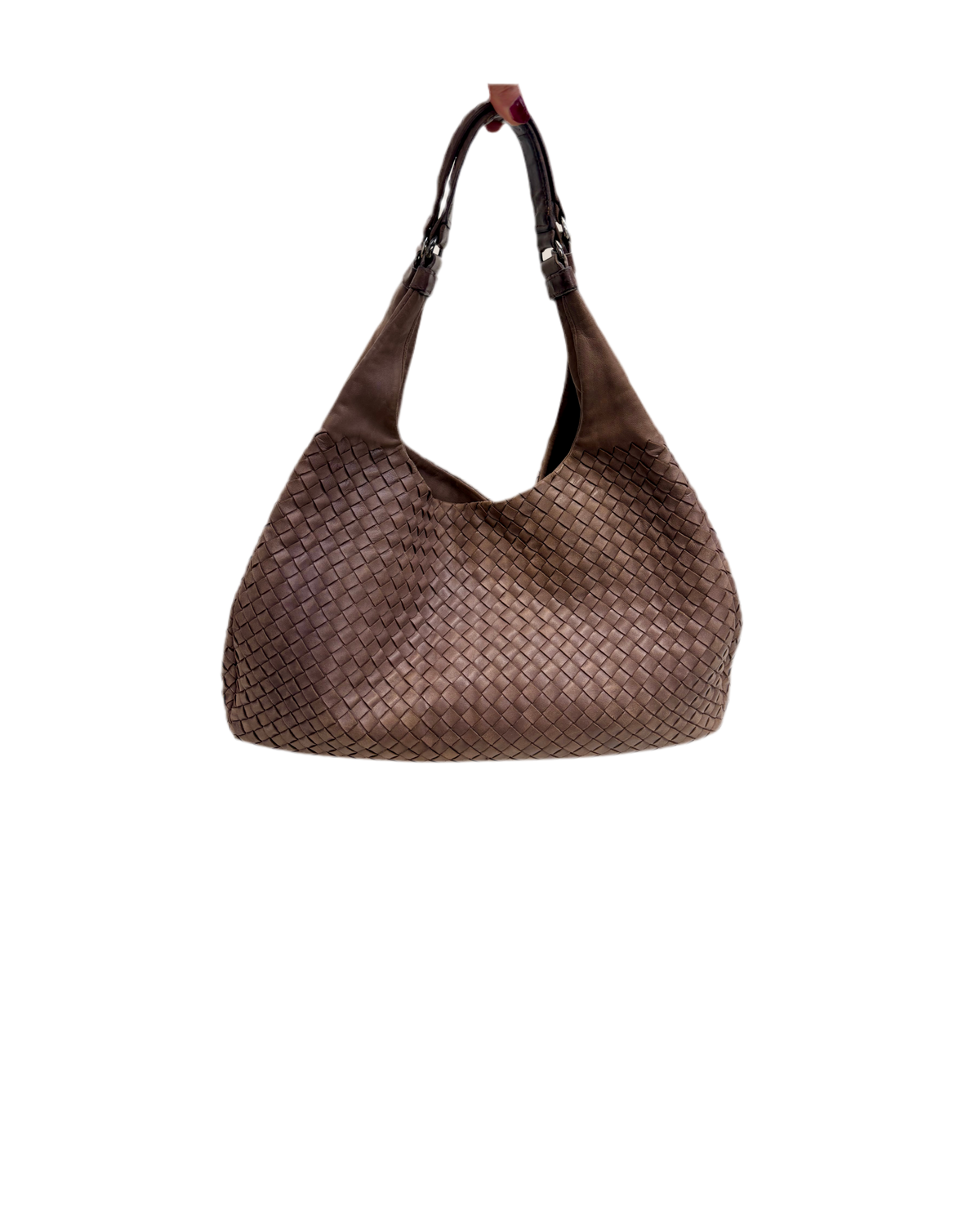 Bottega Veneta Hobo Bag Light Brown Leather