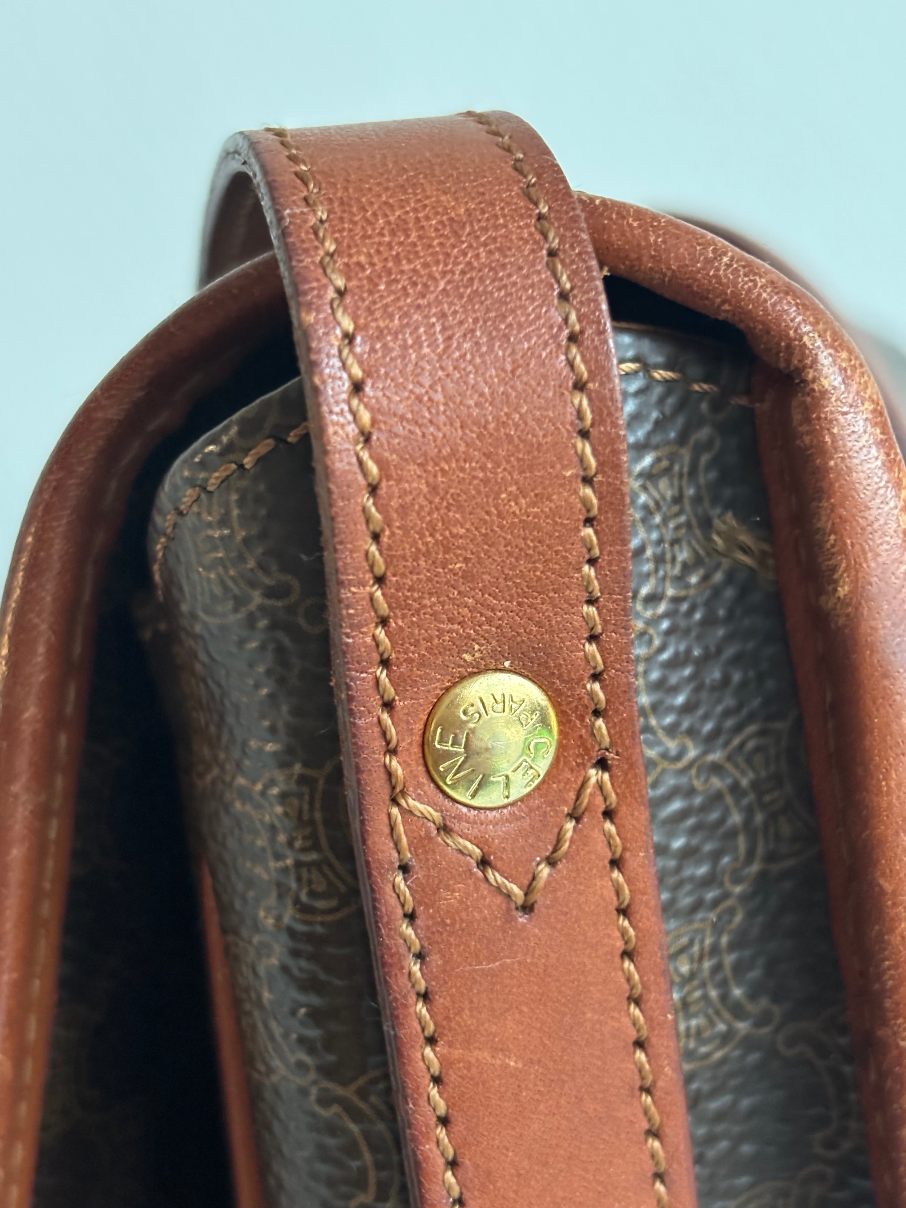 Celine Vintage 90s Brown Crossbodybag