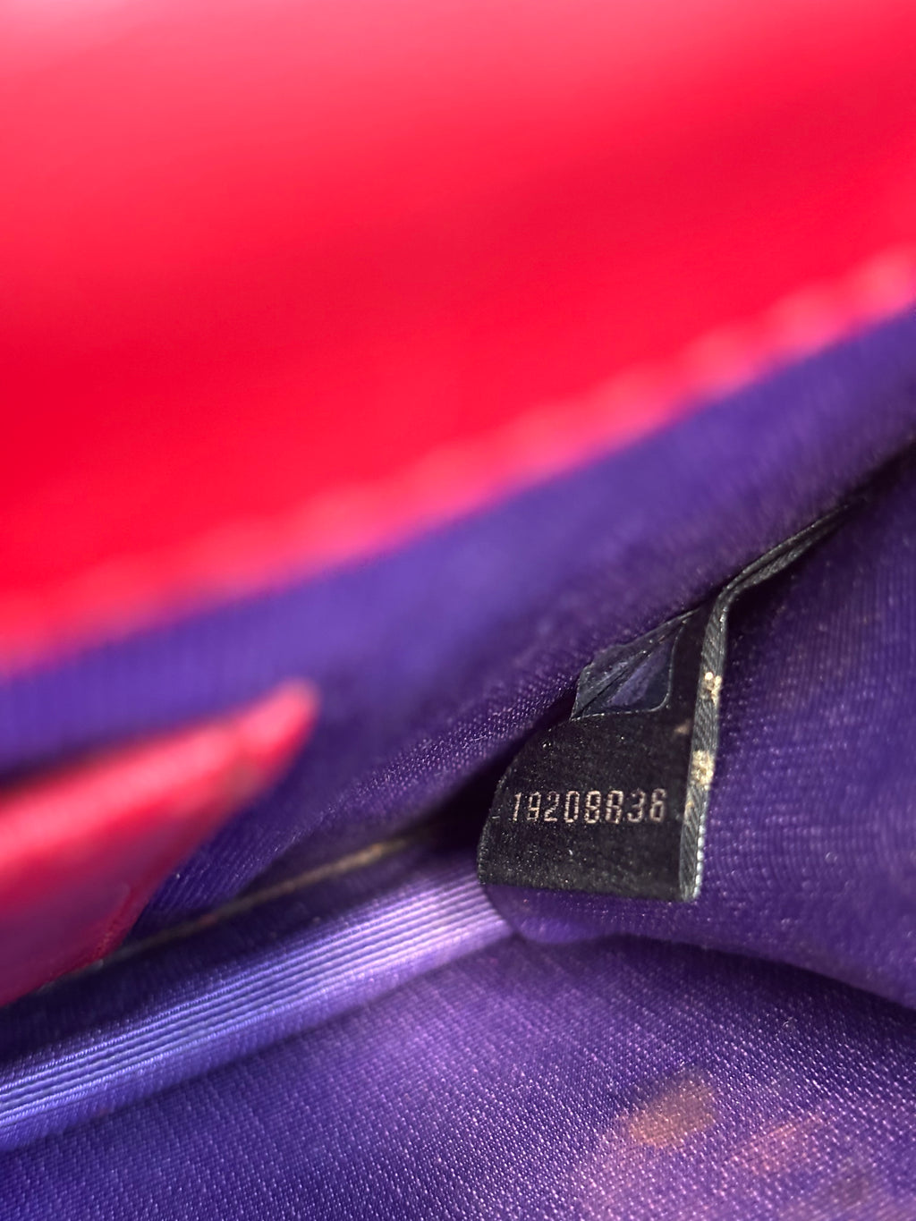 Bvlgari Serpenti Shoulder Bag Red Leather with Gold Strap