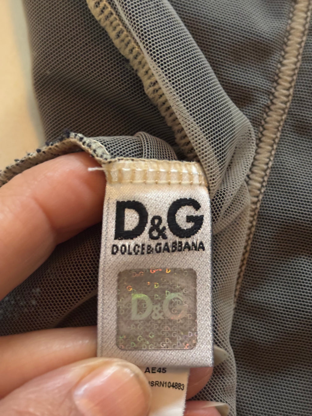 Dolce & Gabbana Black Lace Top - Size L (fits like M)