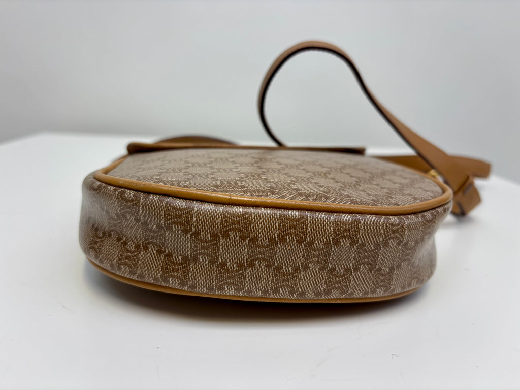 Celine Vintage 90,s Beige Crossbody Bag