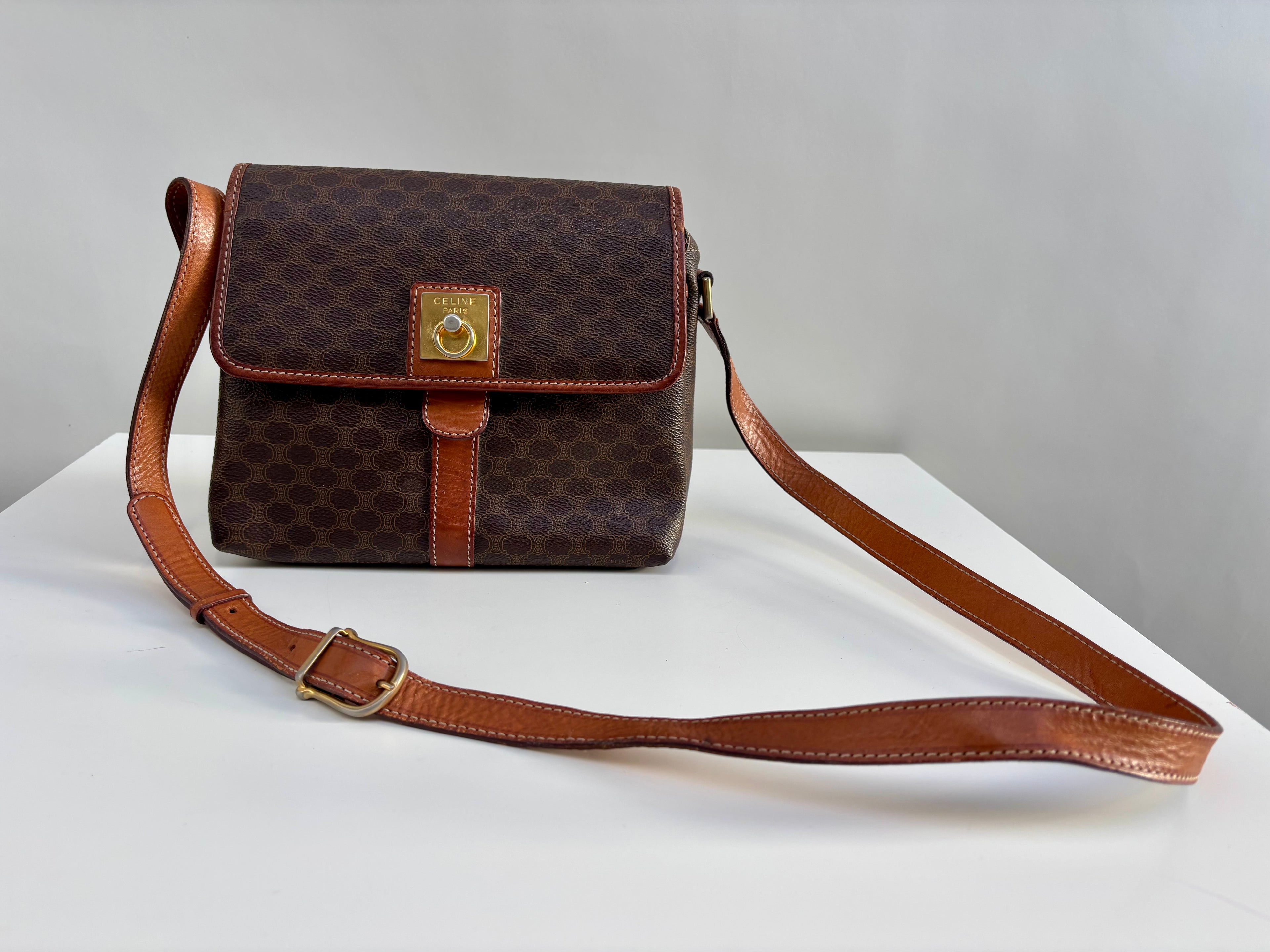 Celine Vintage 90’s Brown Crossbodybag