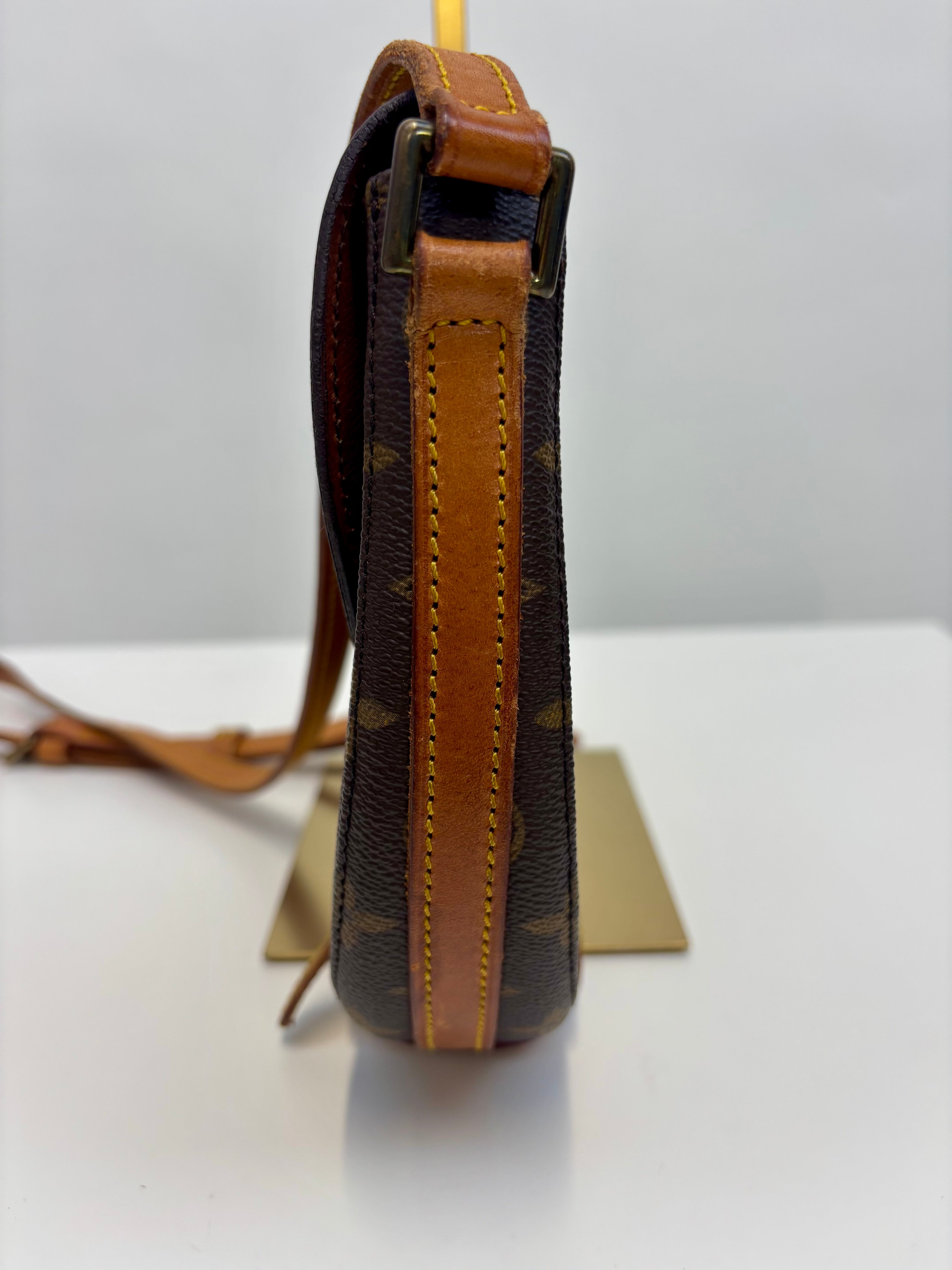 Louis Vuitton Chantilly PM Monogram Crossbody Bag 1988 Vintage Made in France