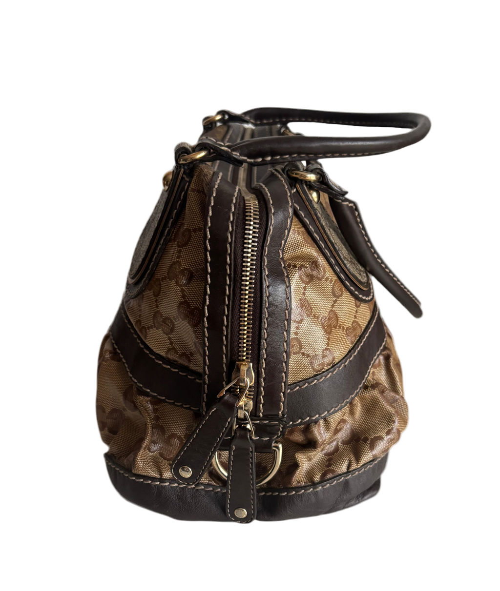 Gucci Vintage 90s Brown Handbag