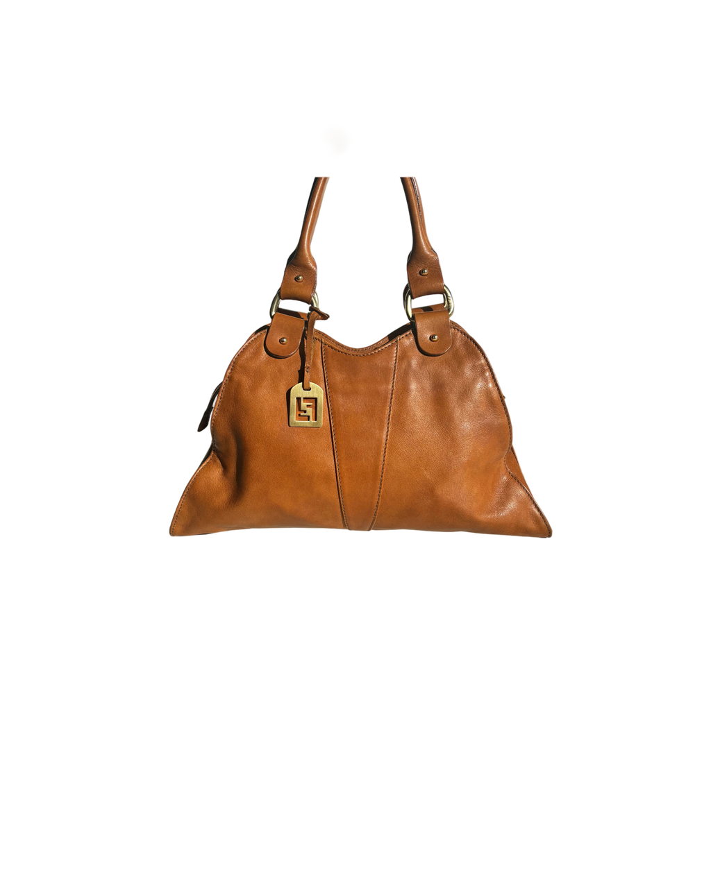 Fendi Vintage 90’s Brown Leather Handbag