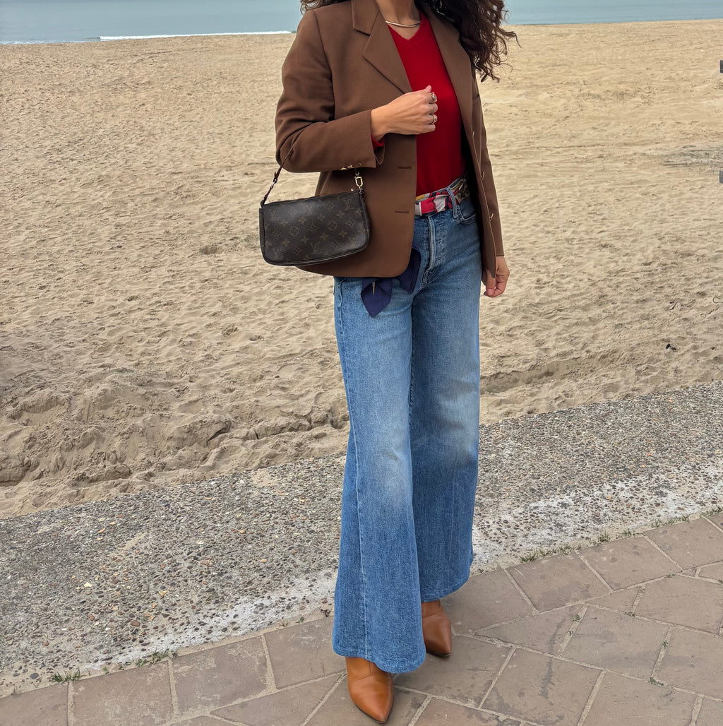 Louis Vuitton Pochette Accessoires Monogram Canvas Handbag