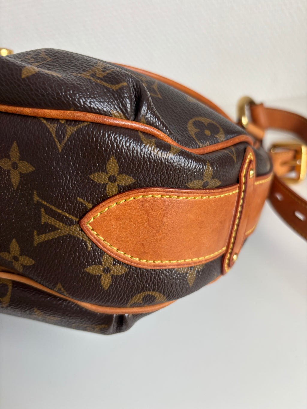 Louis Vuitton Tulum GM Monogram Brown Shoulder Bag