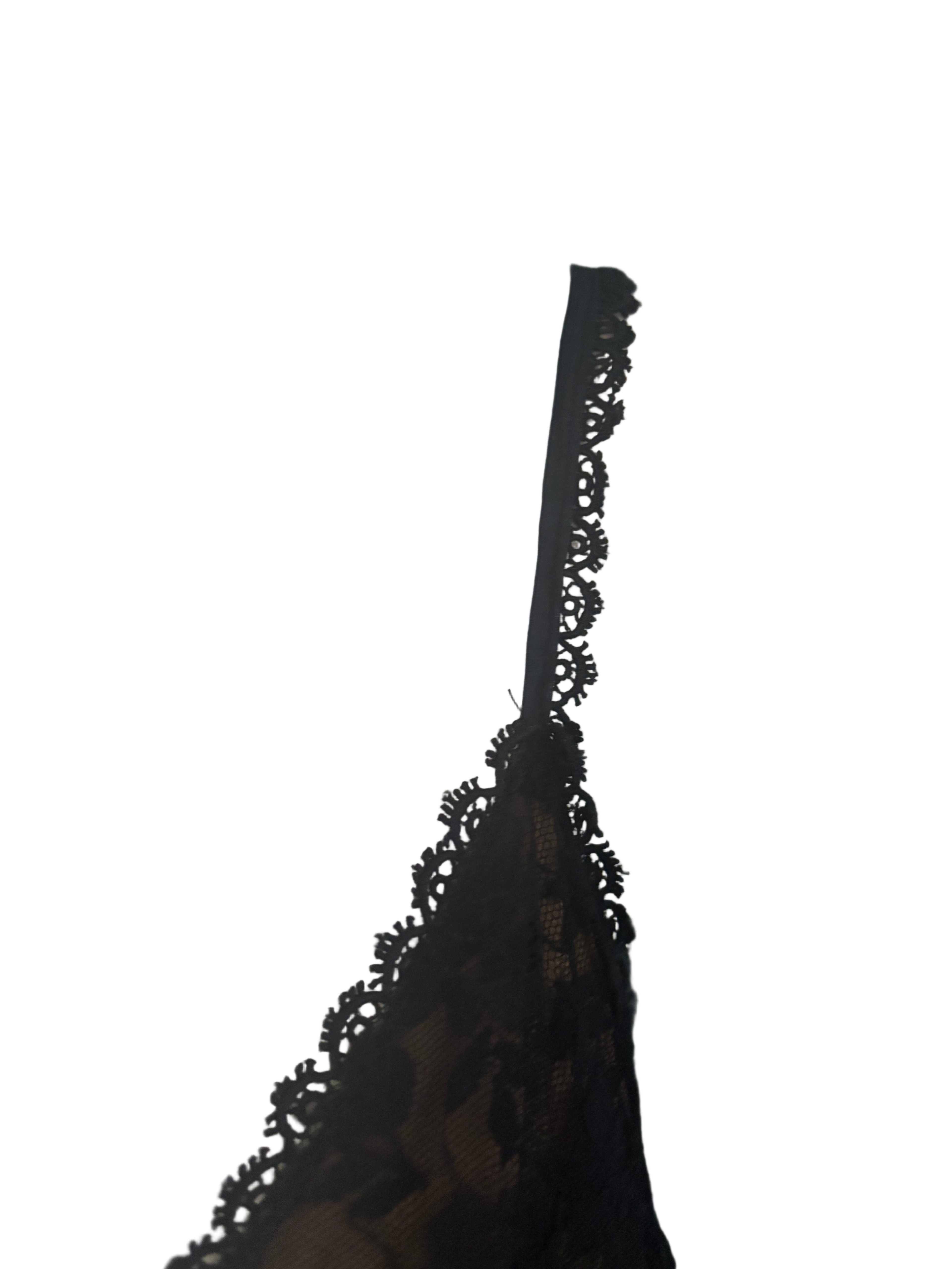 Dolce & Gabbana Black Lace Top – Size IT 44 / EU 38–40