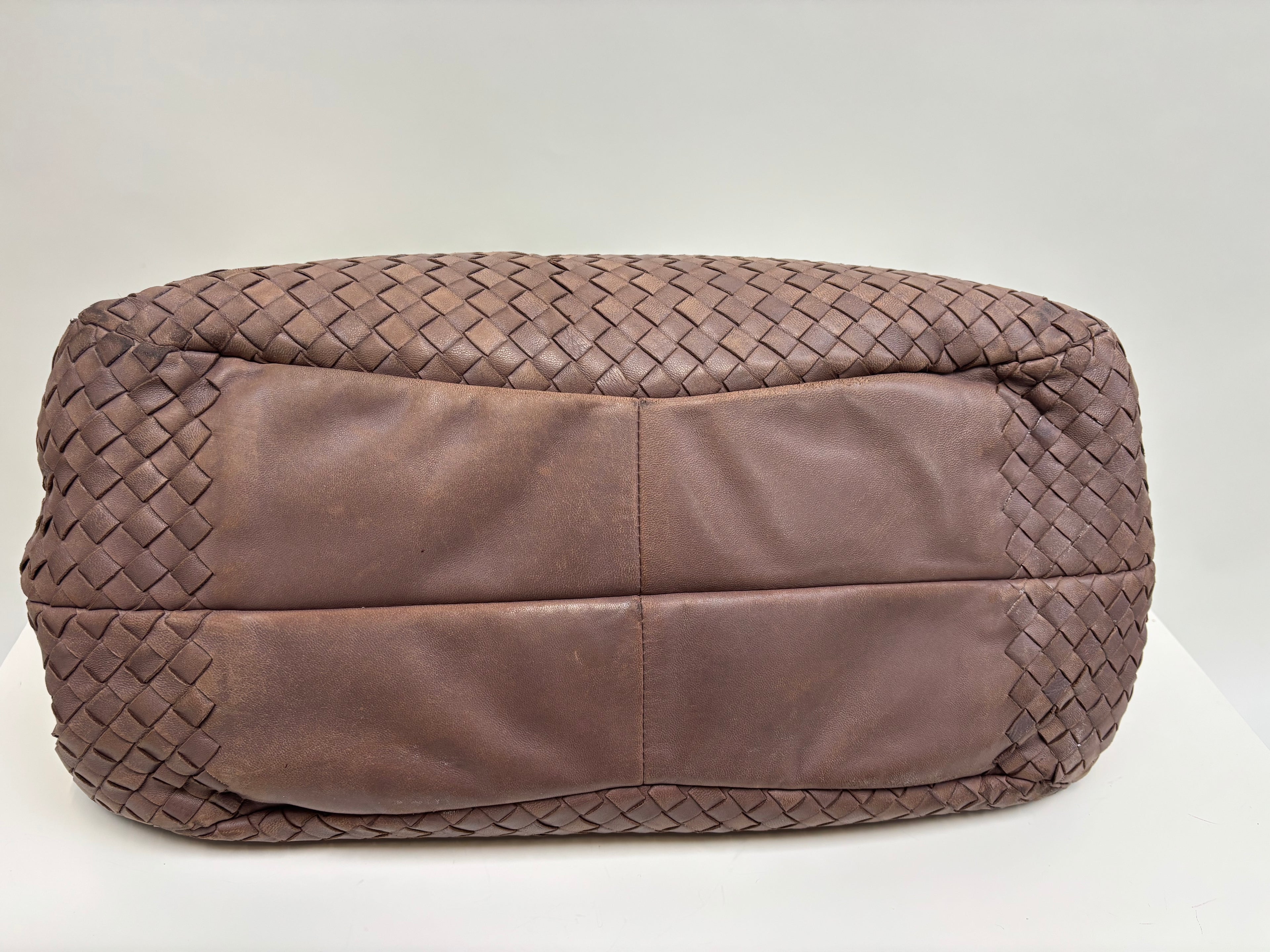 Bottega Veneta Hobo Bag Light Brown Leather