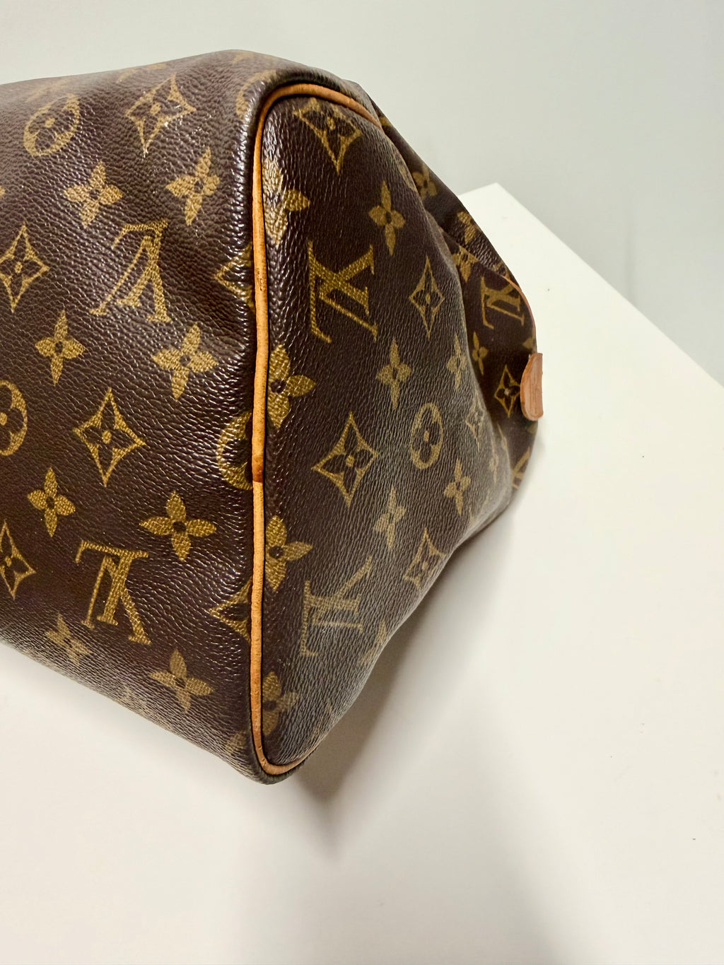 Louis Vuitton Speedy 30 Monogram Vintage 1991 Handbag