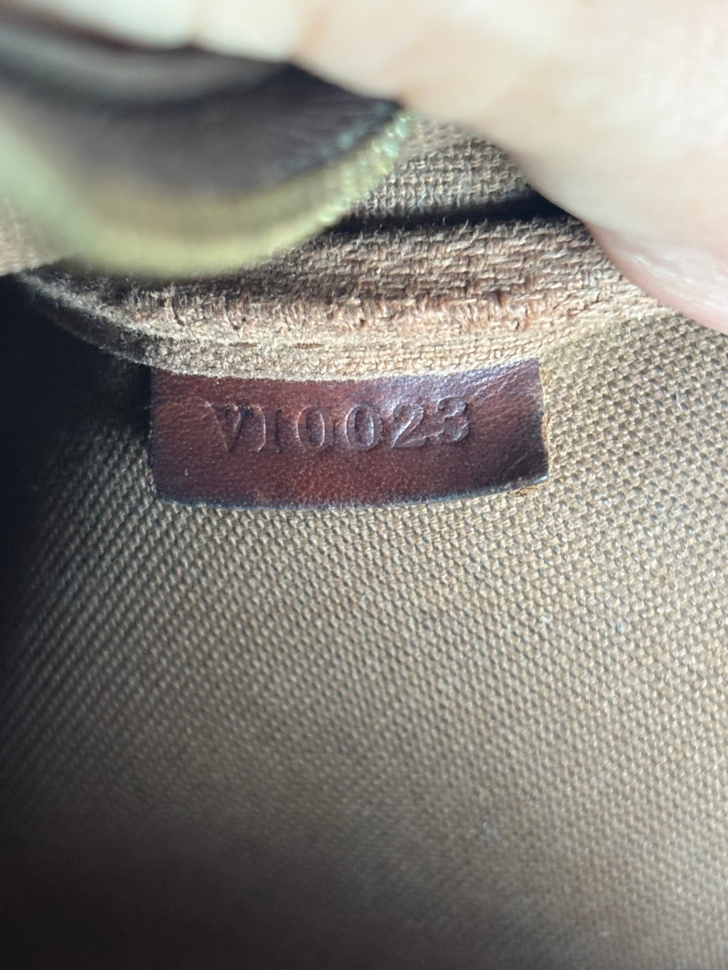 Louis Vuitton Pochette Accessoires Monogram Canvas Handbag