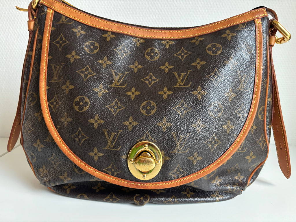 Louis Vuitton Tulum GM Monogram Brown Shoulder Bag