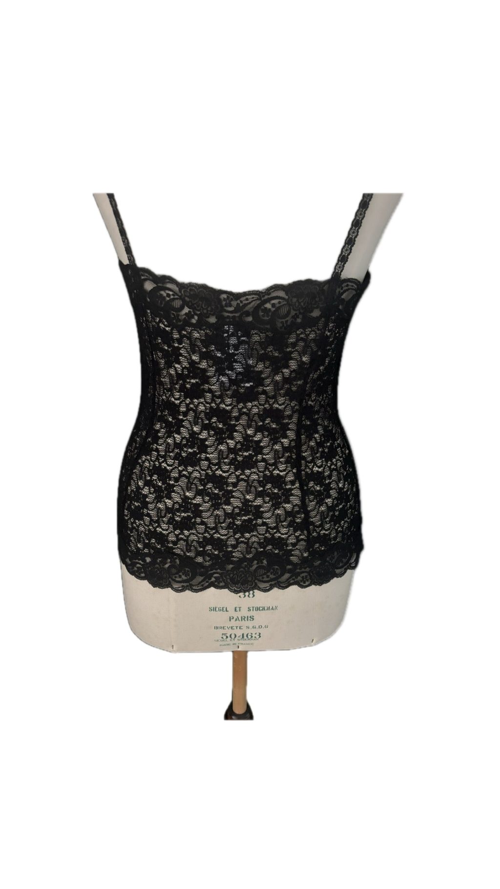 Dolce & Gabbana Vintage 90s Black Lace Top – Size IT 42 (EU M)