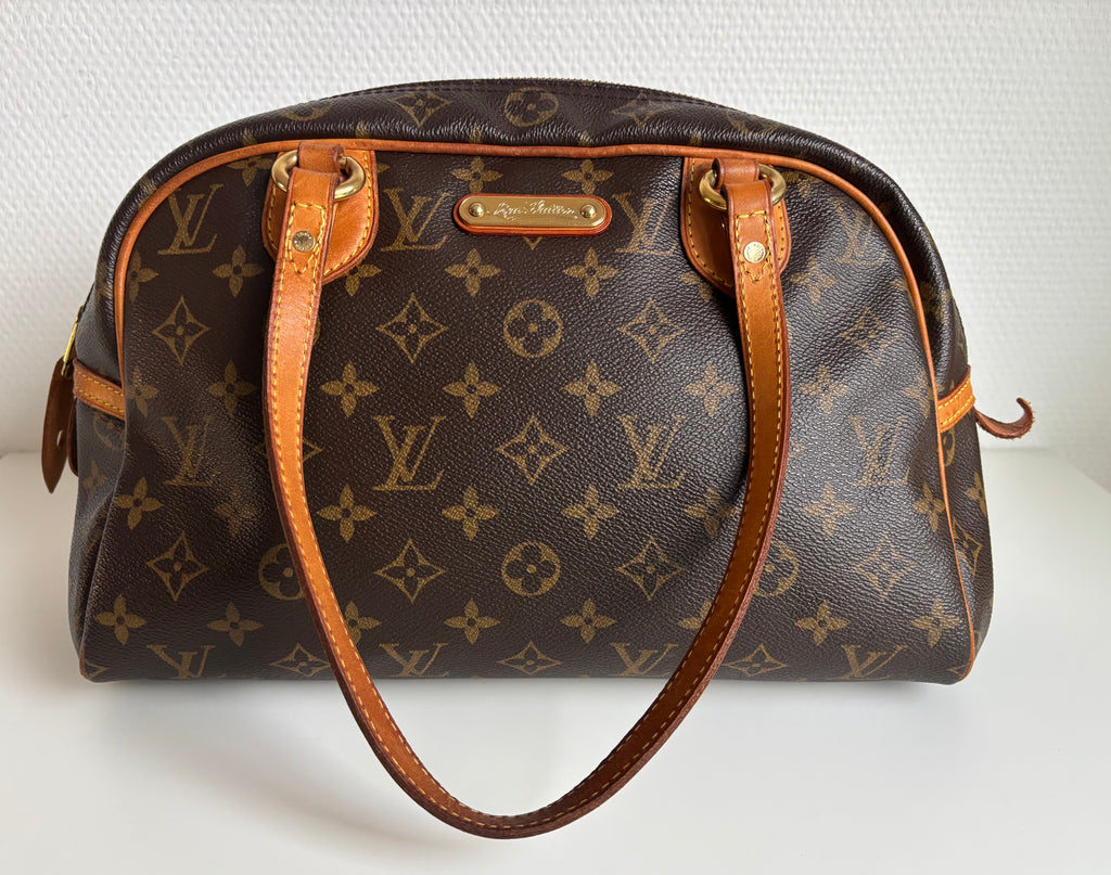 Louis Vuitton Montorgueil PM Monogame Brown Shoulder Bag