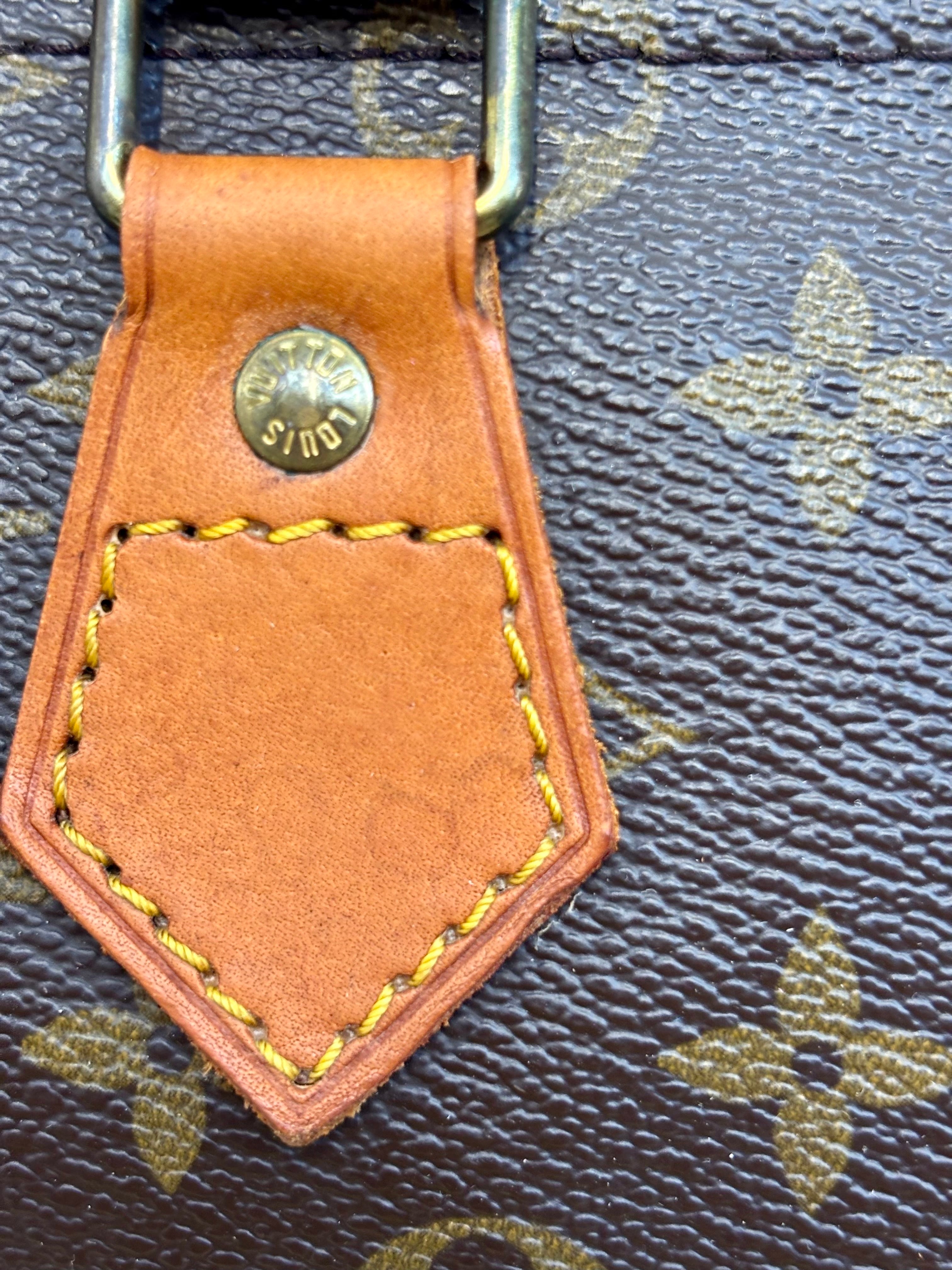 Louis Vuitton Speedy 25 Monogram 1990 Made in France Timeless Vintage Classic
