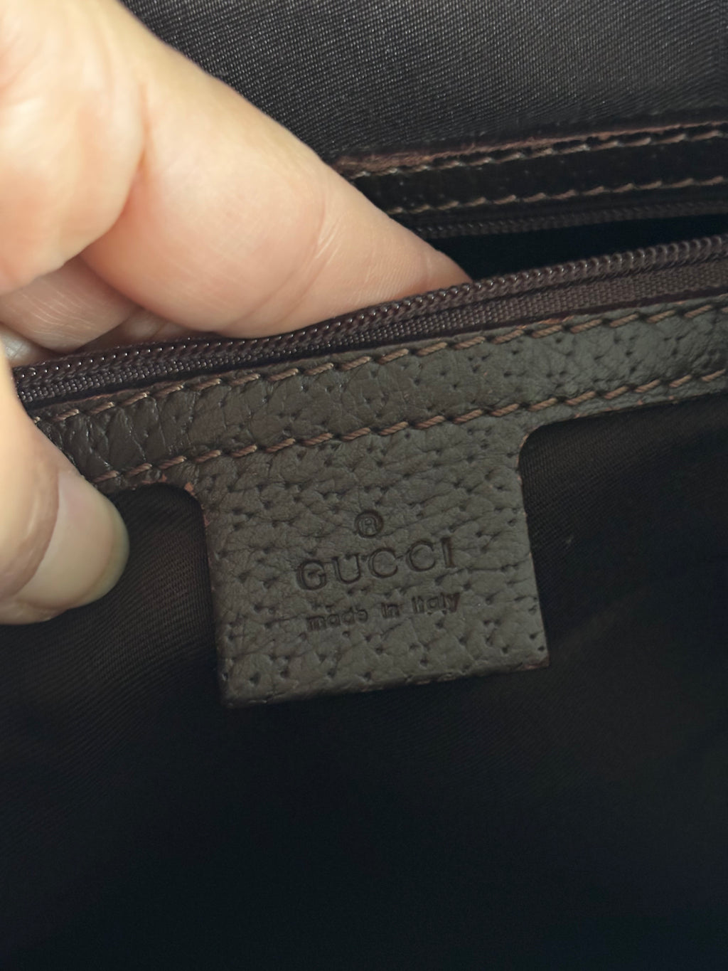 Gucci Vintage 90s Brown Crossbodybag