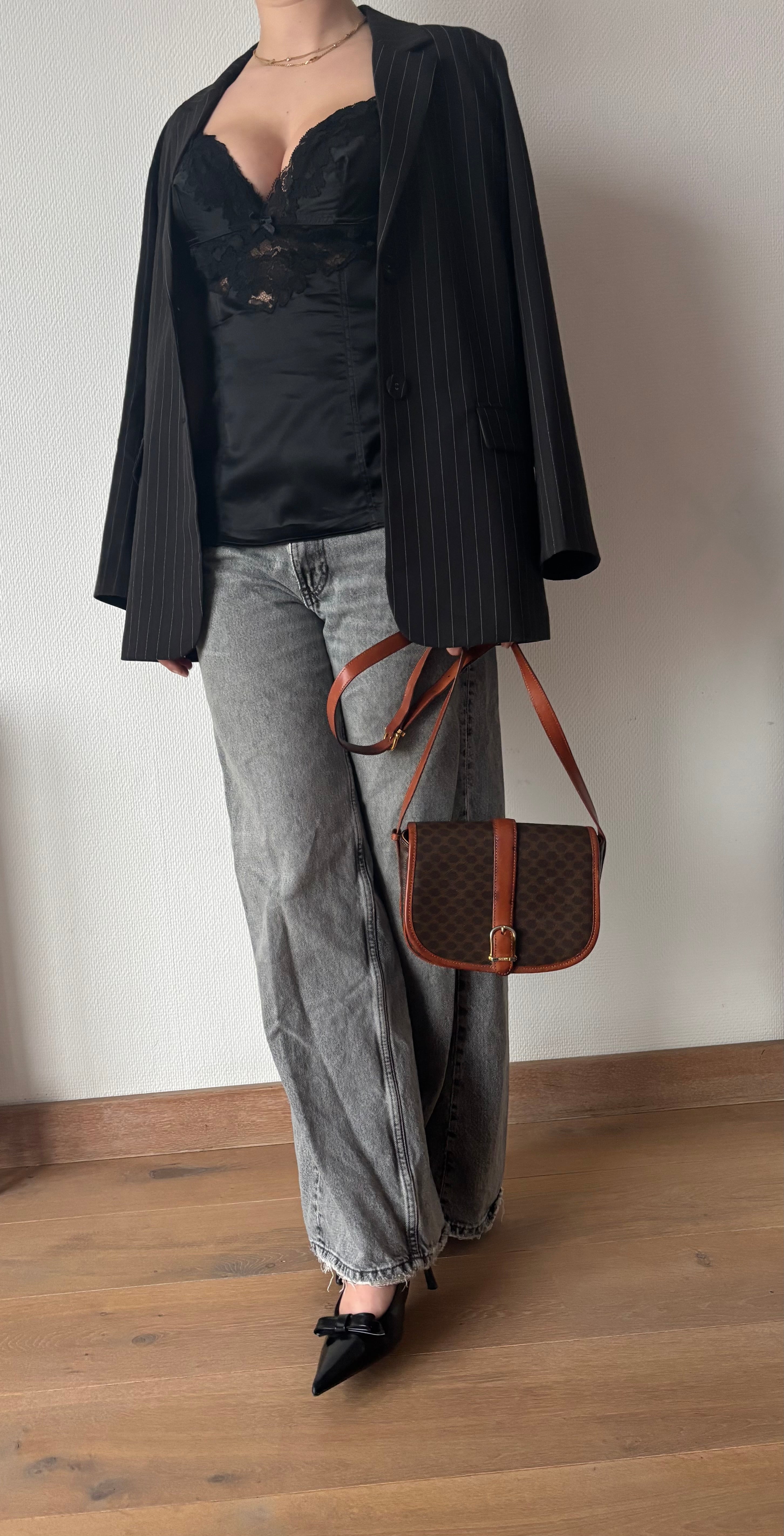 Celine Vintage 90s Brown Crossbodybag