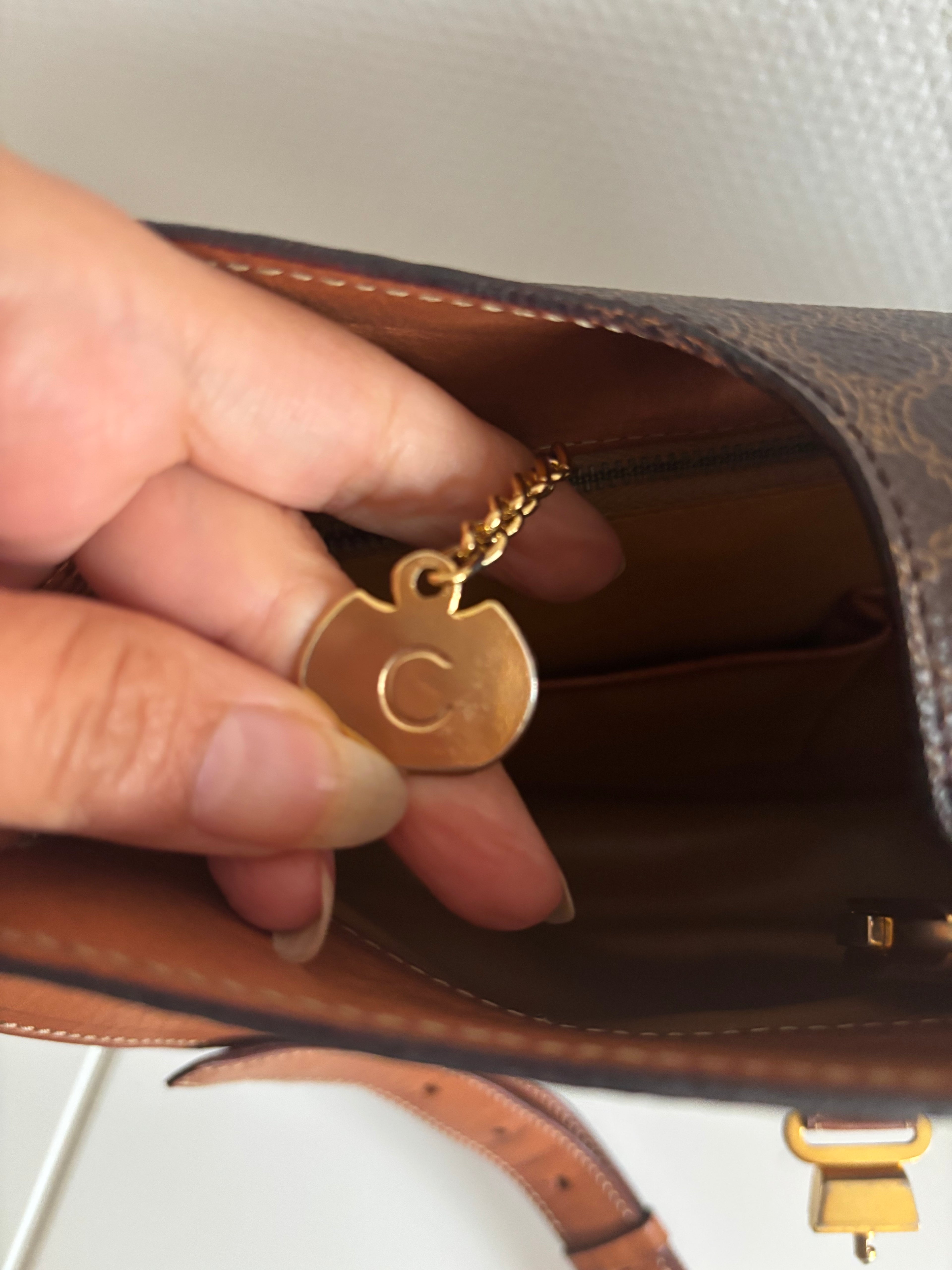 Celine Vintage 90s Brown Crossbodybag