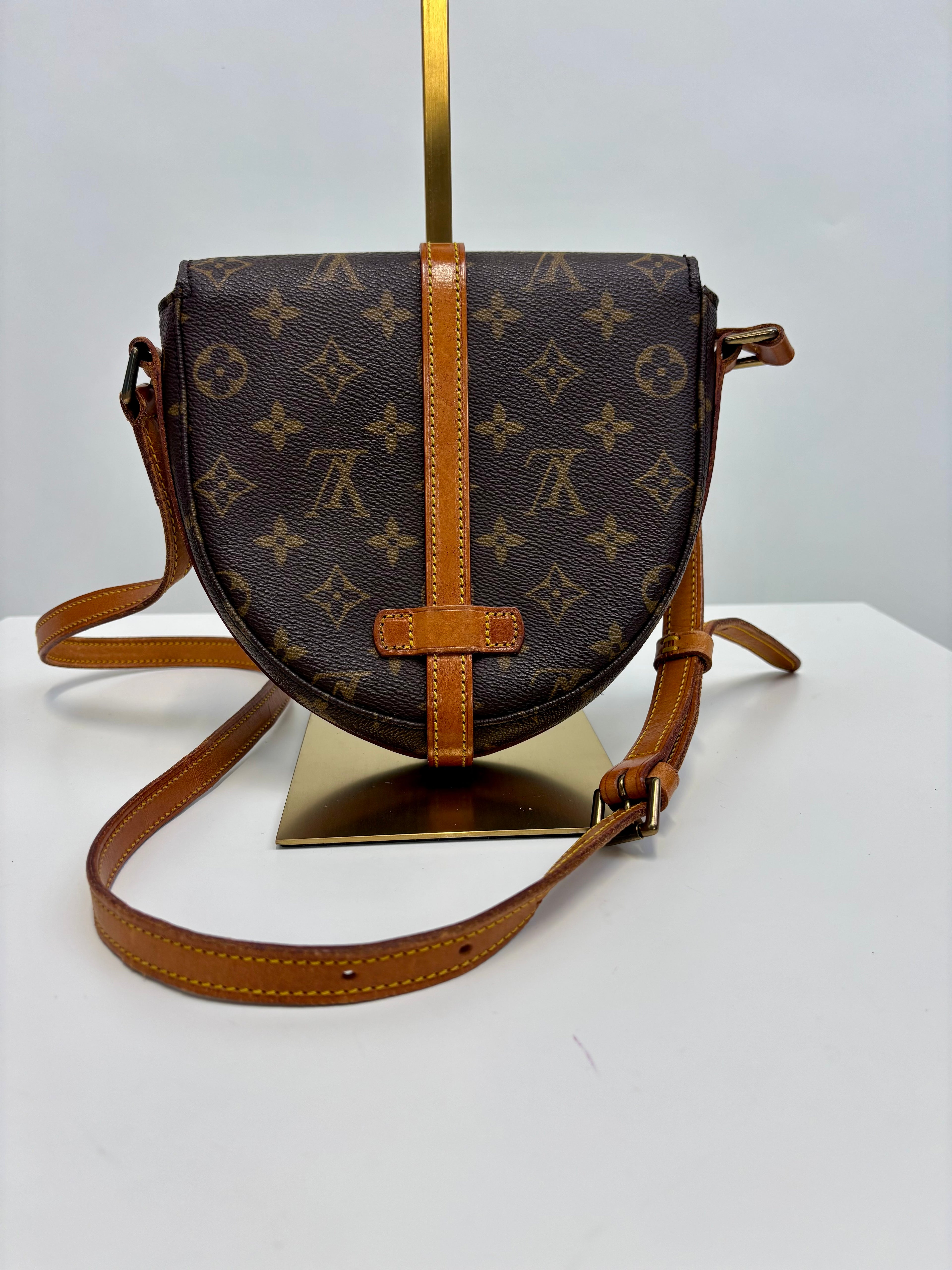 Louis Vuitton Chantilly PM Monogram Crossbody Bag 1988 Vintage Made in France