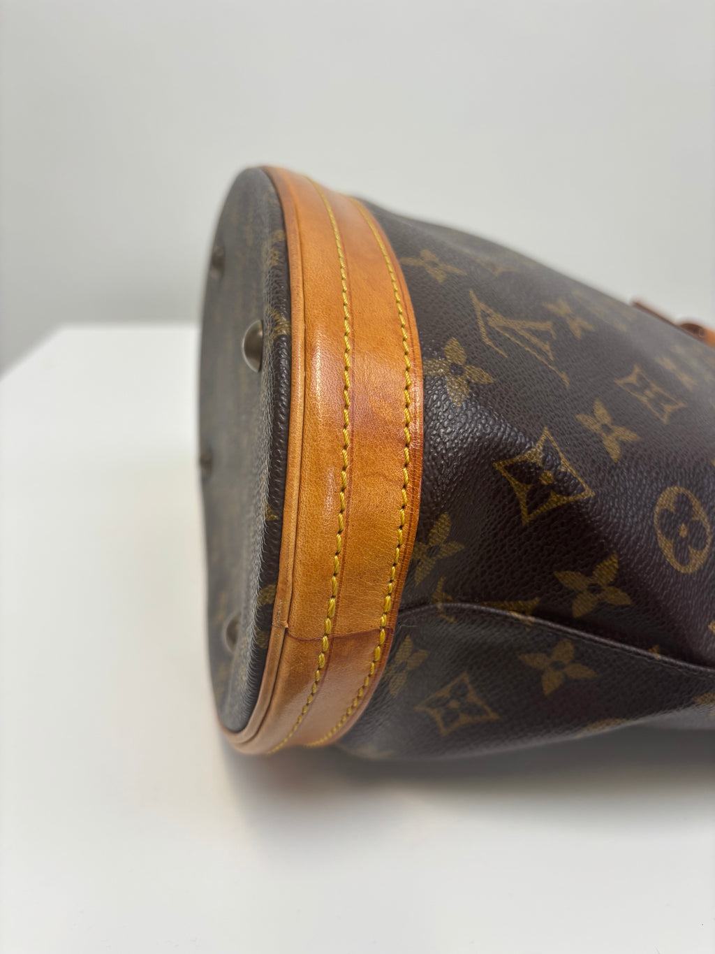 Louis Vuitton Tote Bag Bucket PM Brown Monogram