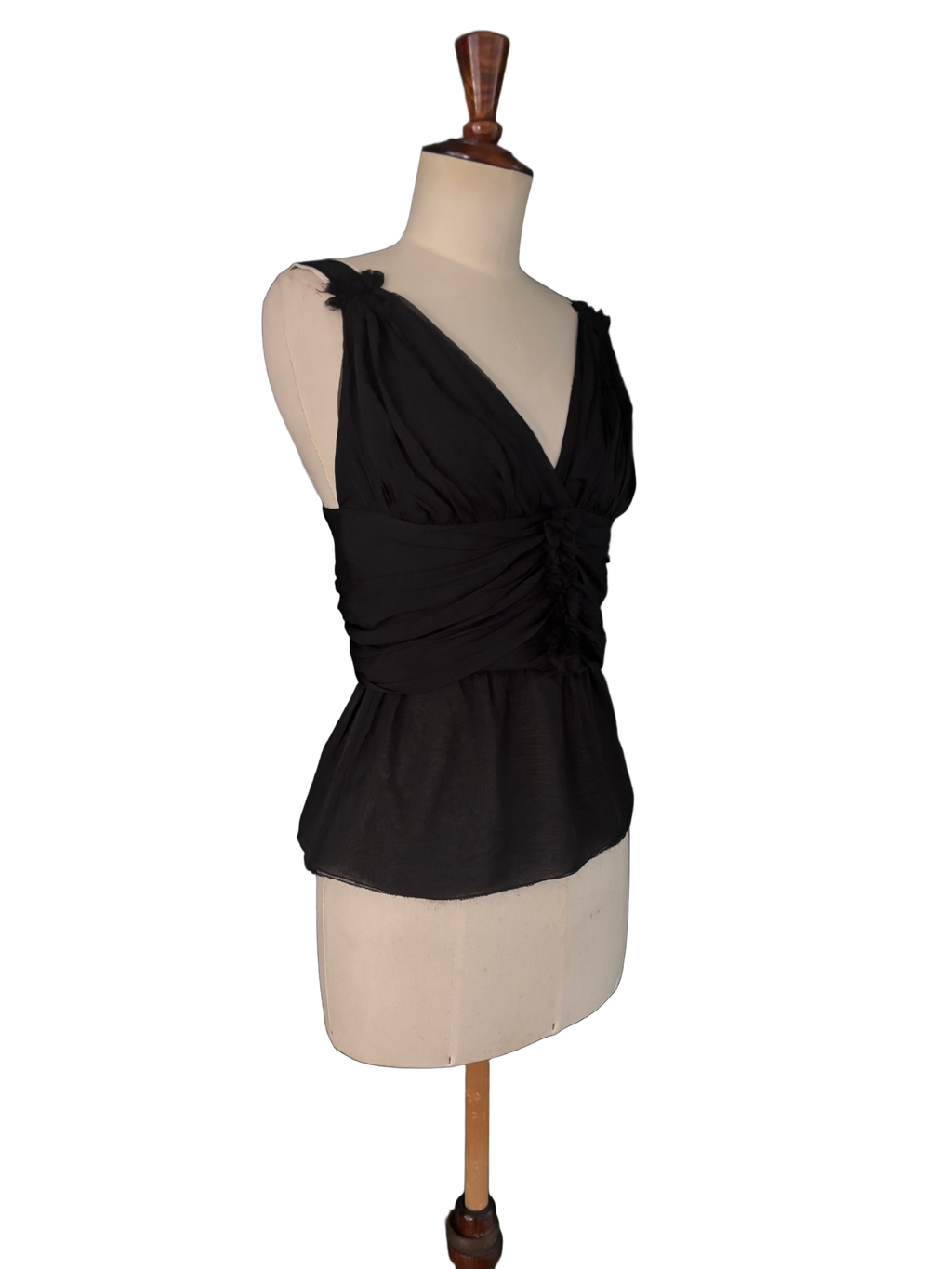 Dolce & Gabbana Tailored Silk Top - Size IT44/ EU M