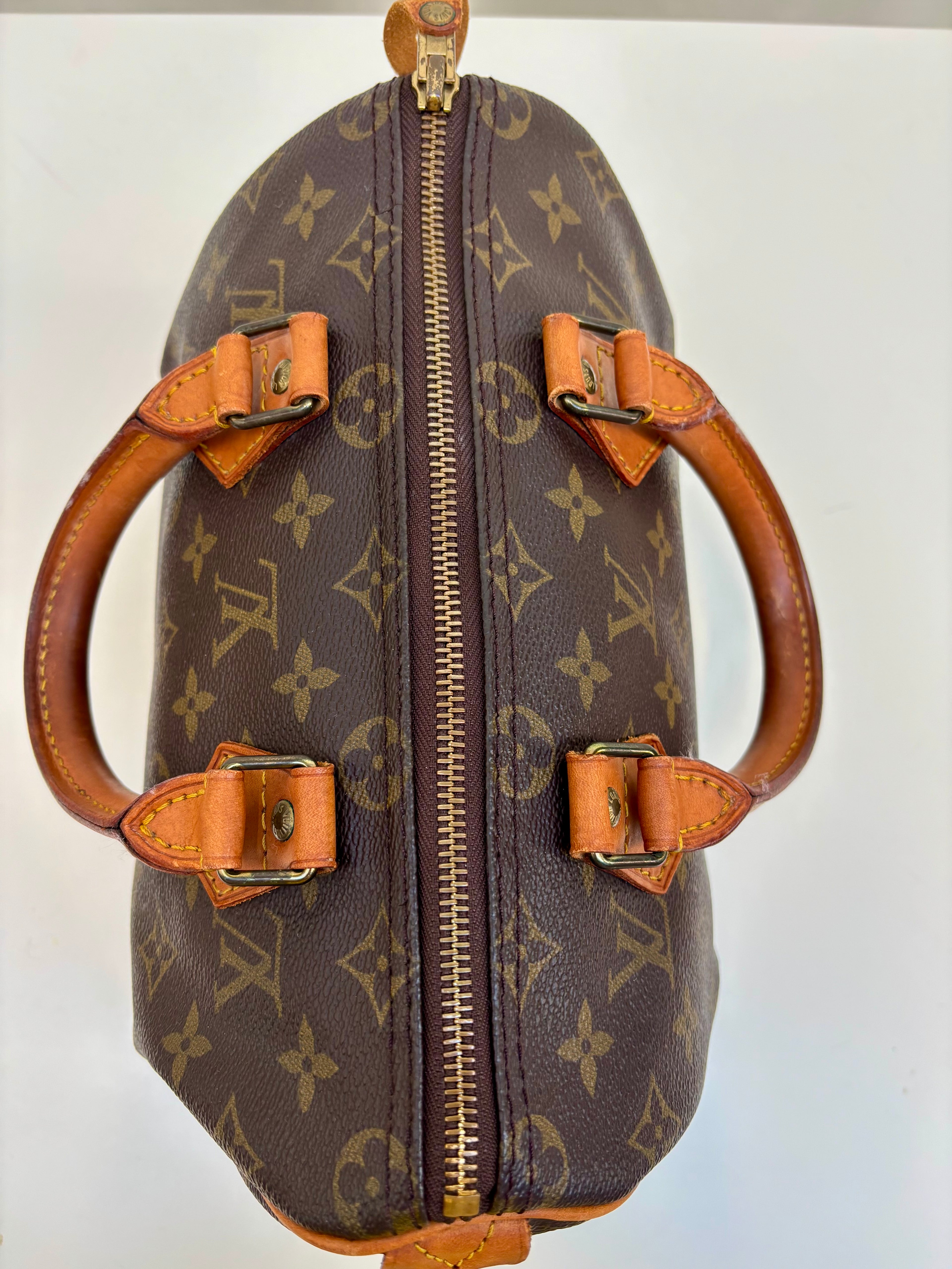 Louis Vuitton Speedy 25 Monogram 1990 Made in France Timeless Vintage Classic