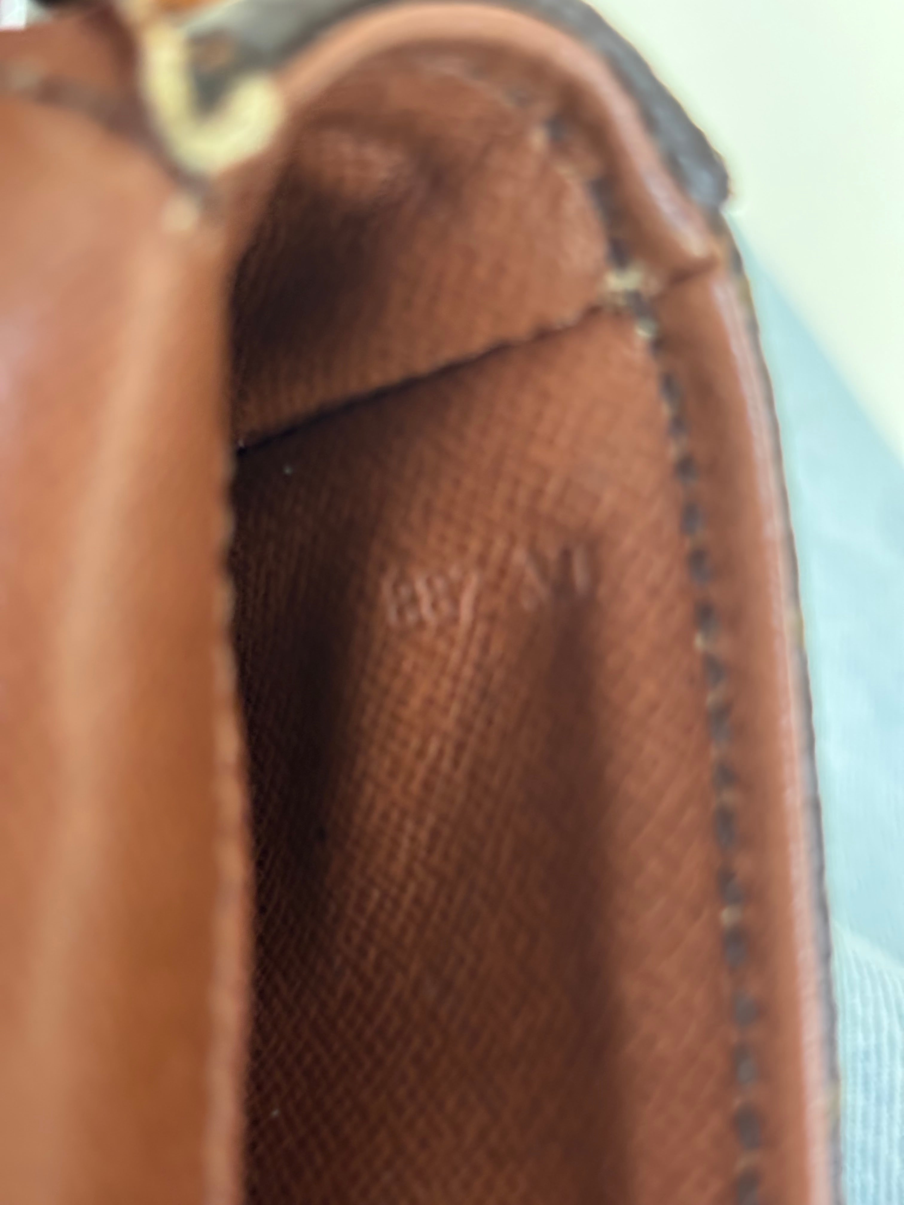 Louis Vuitton Chantilly PM Monogram Crossbody Bag 1988 Vintage Made in France