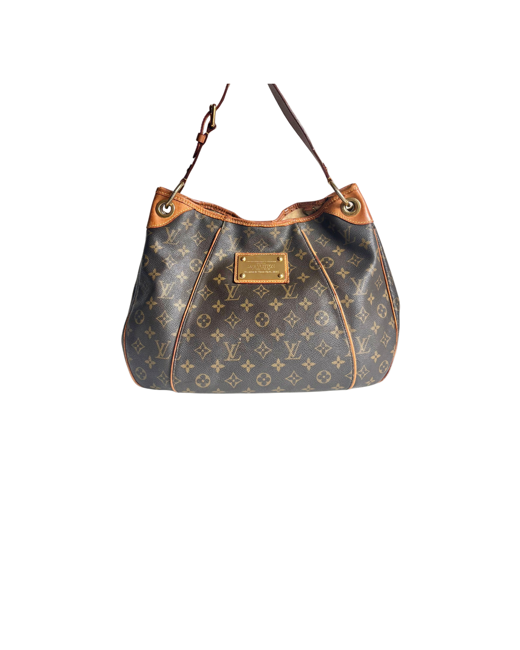 Louis Vuitton Galliera Monogram PM Brown Shoulder Bag