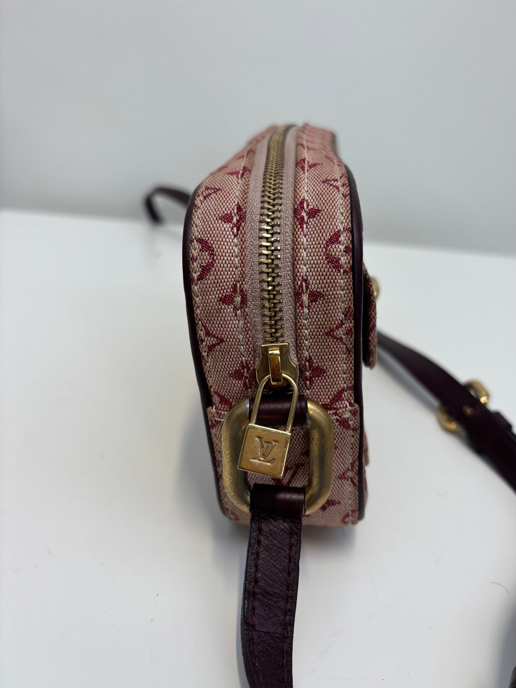 Louis Vuitton Juliette MM Bordeaux Monogram Crossbody Bag